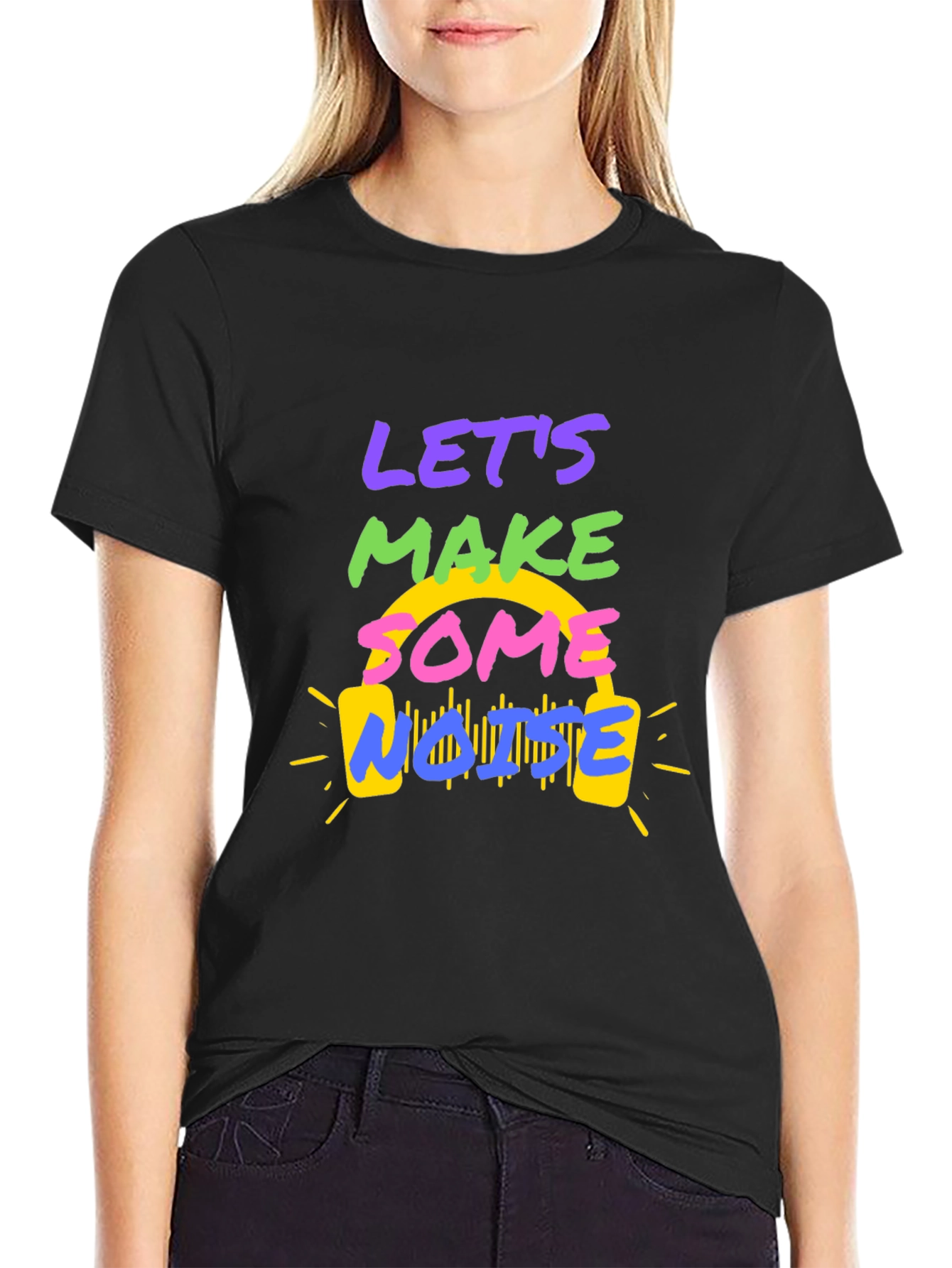 Lets Make Some Noise Graphic Tee