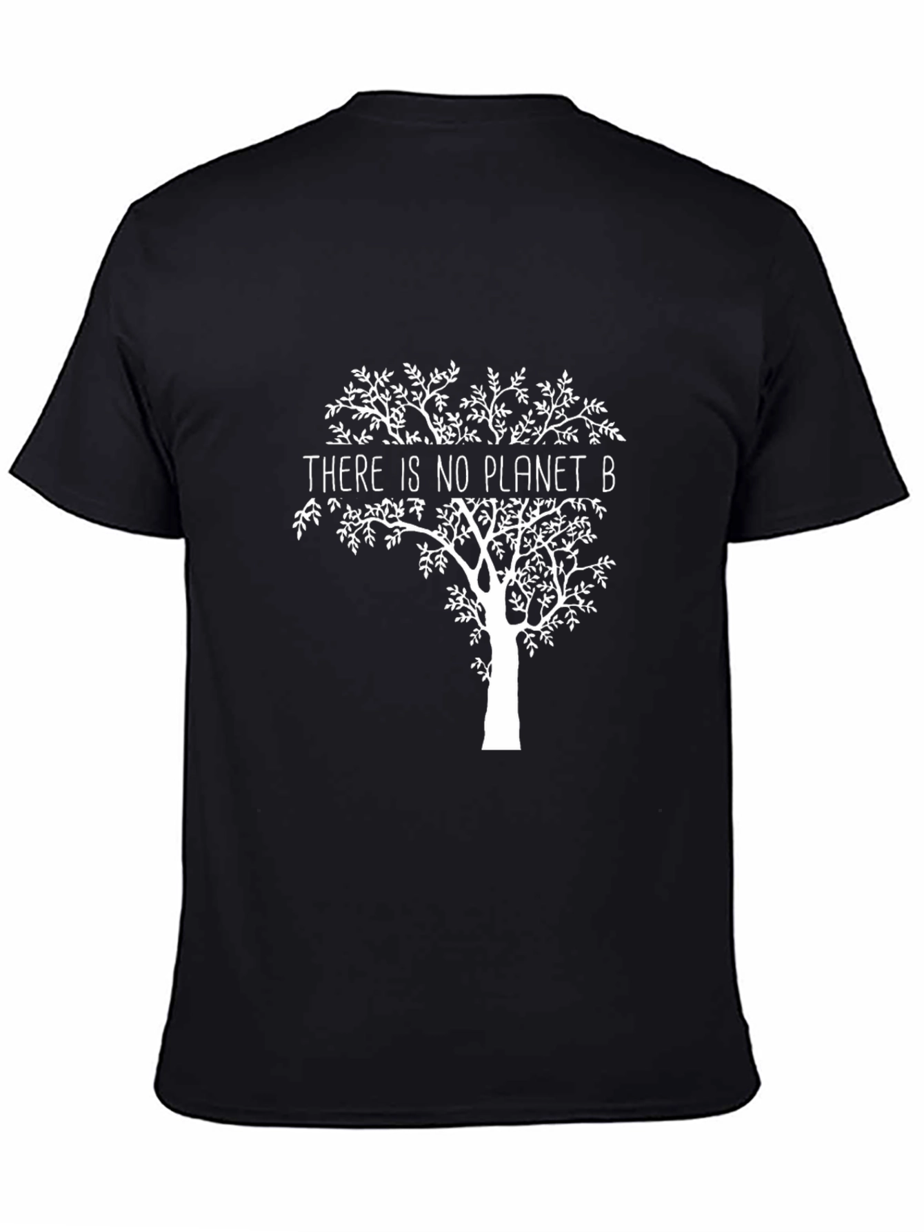 Eco-Friendly No Planet B Black Graphic T-Shirt