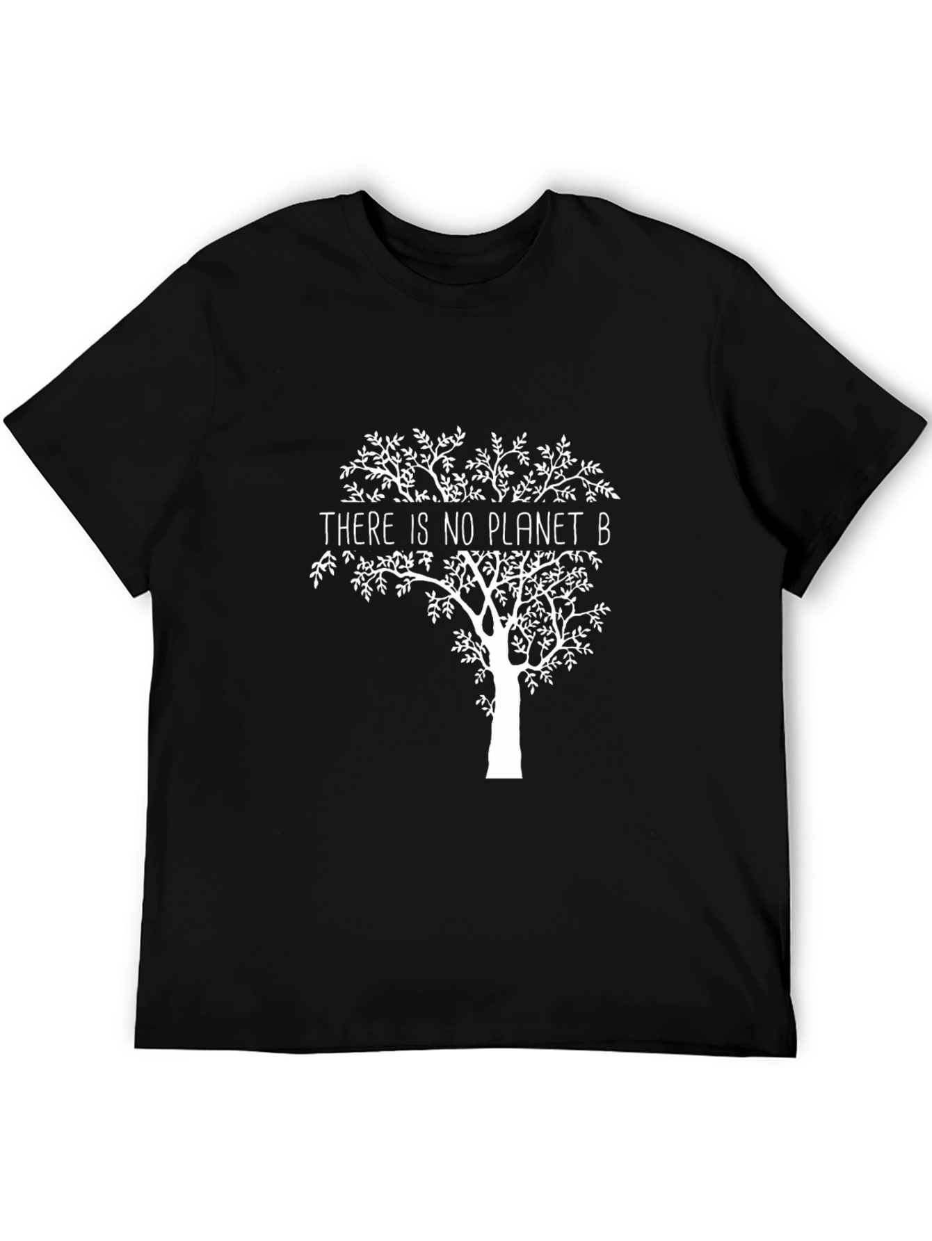 Eco-Friendly No Planet B Black Graphic T-Shirt
