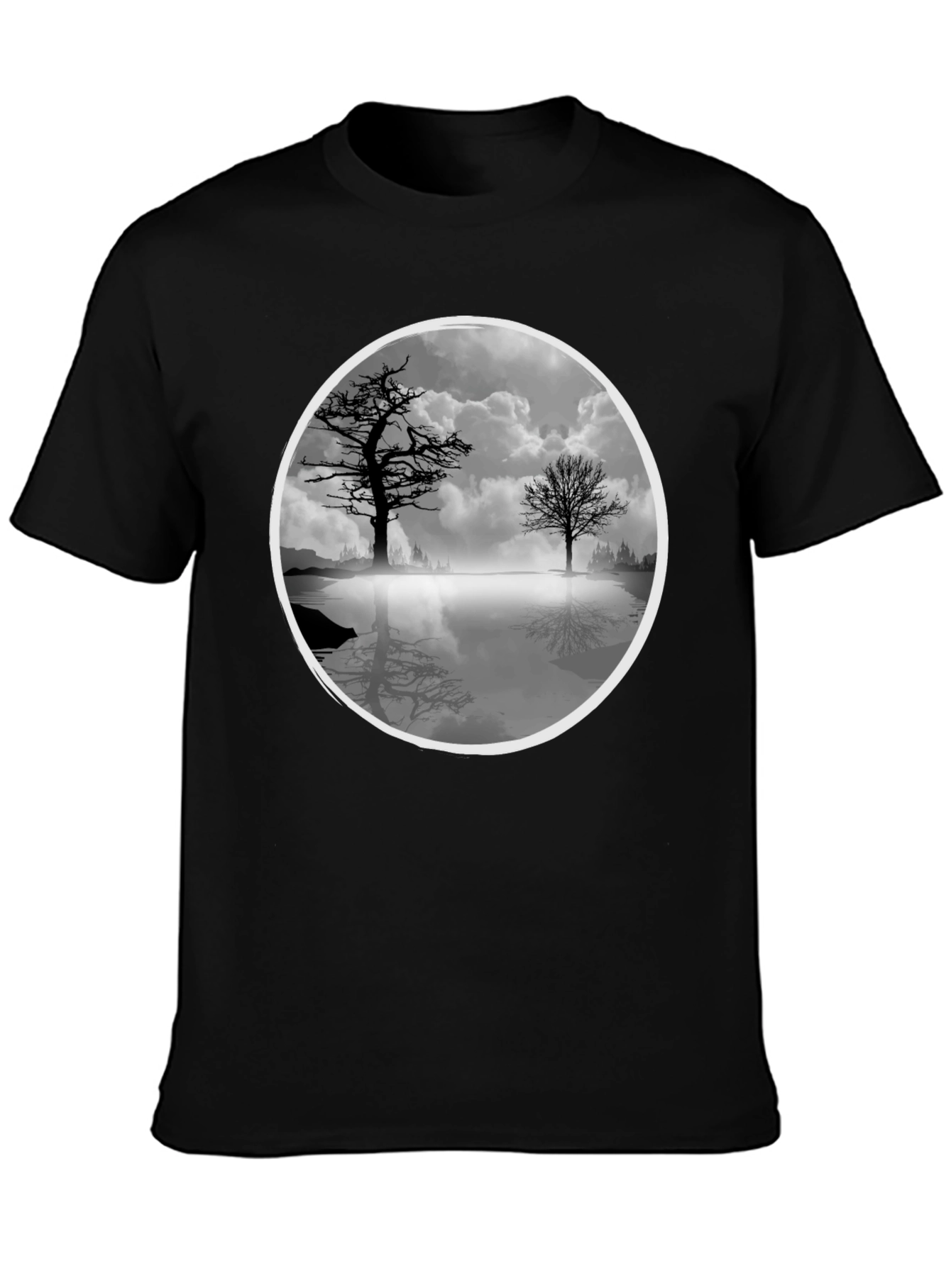 Nature Reflection Graphic T-Shirt