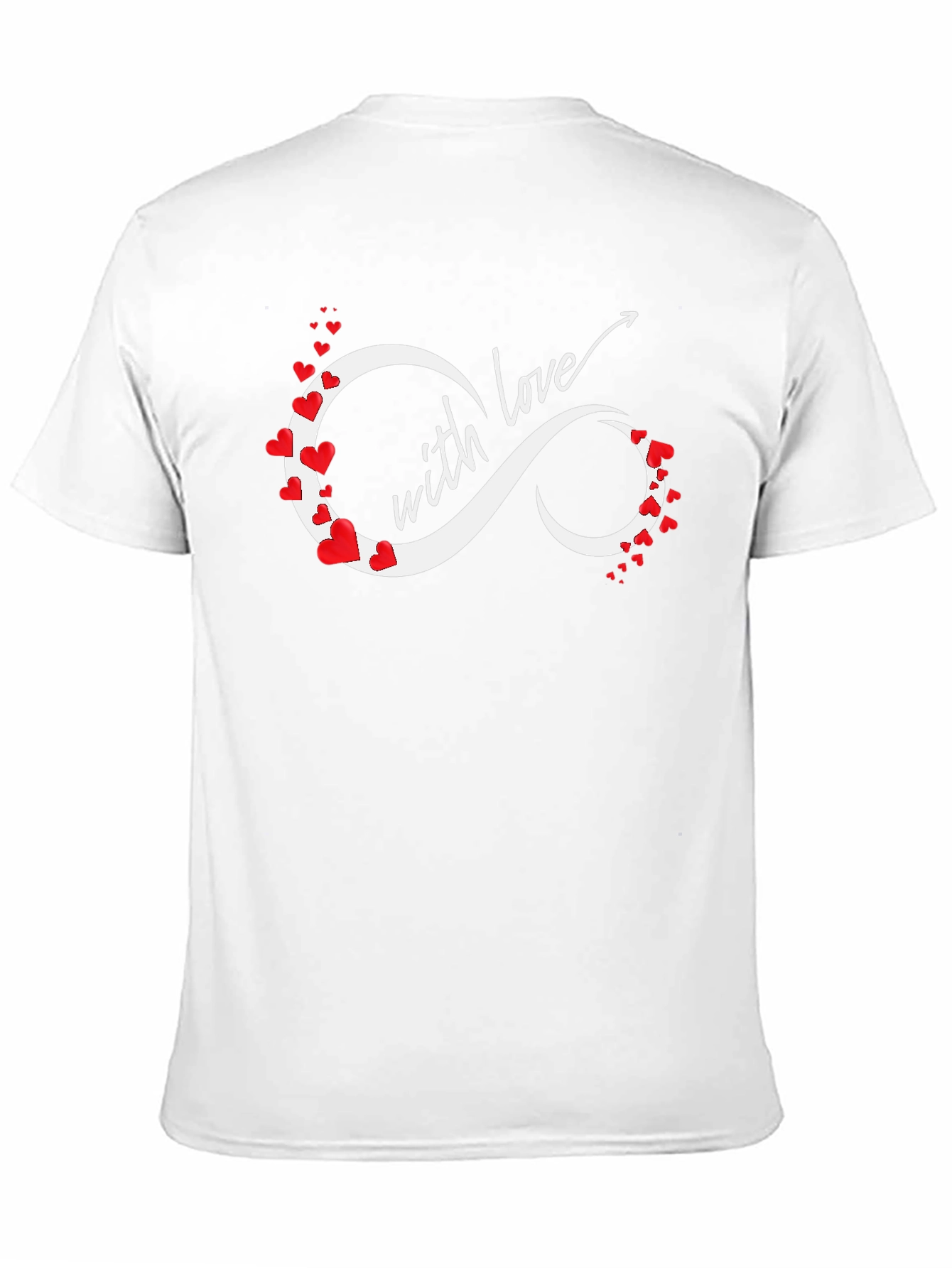 Love Infinity Heart Graphic Tee