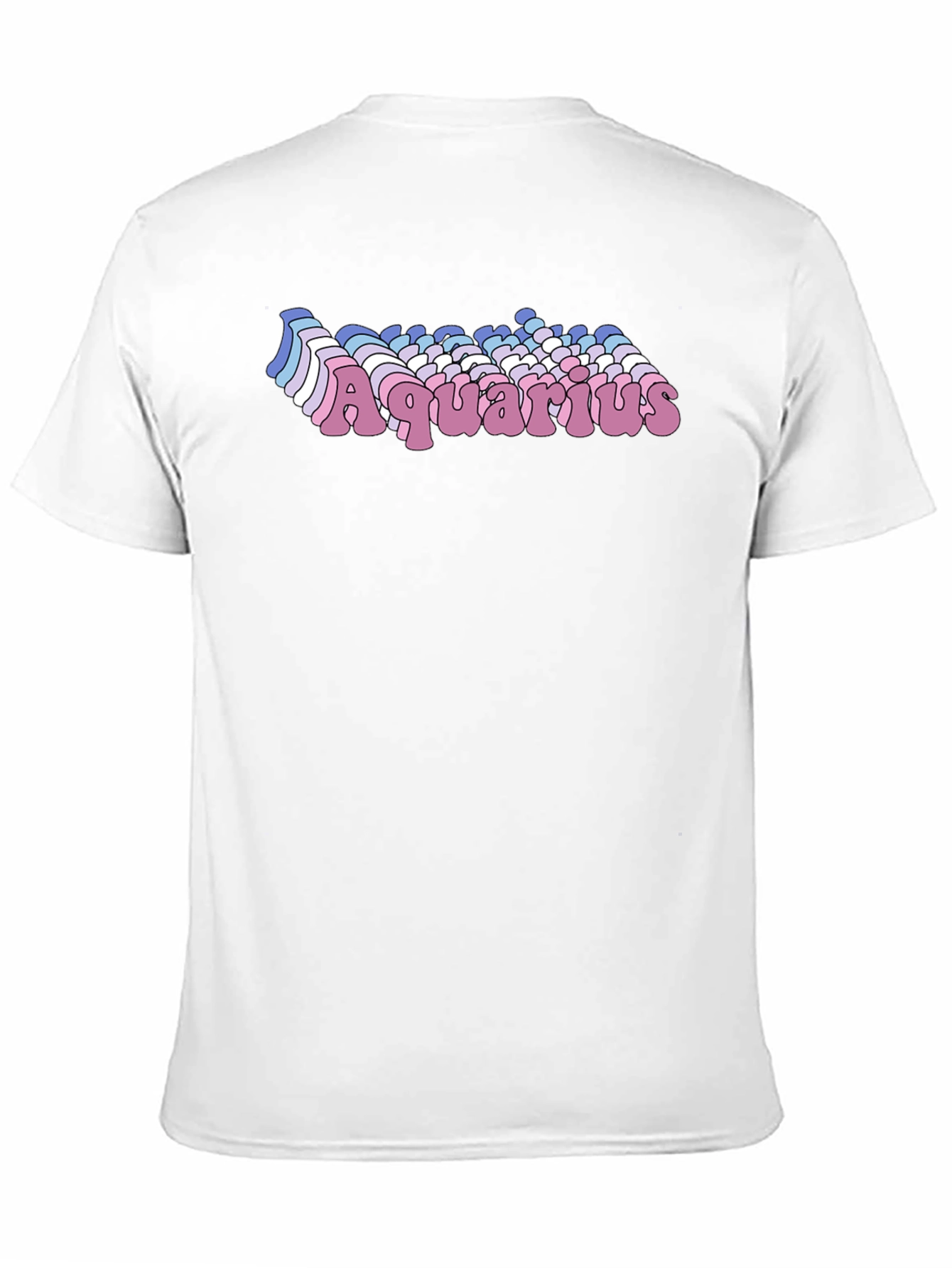 Aquarius Zodiac Sign Graphic T-Shirt