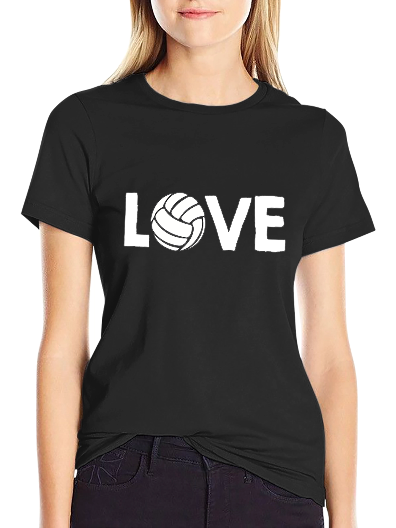 Volleyball Love Graphic T-Shirt