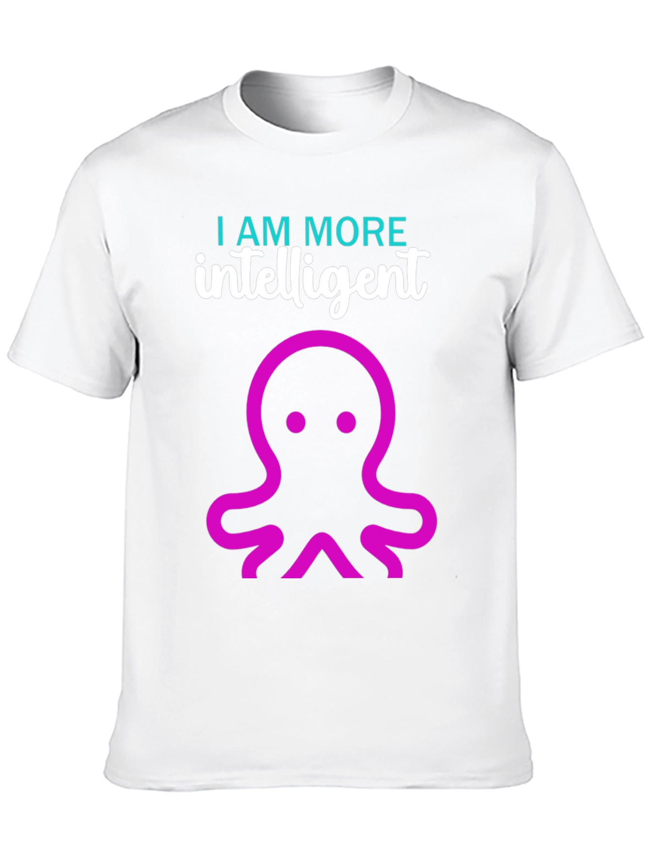 Intelligent Octopus Graphic T-Shirt