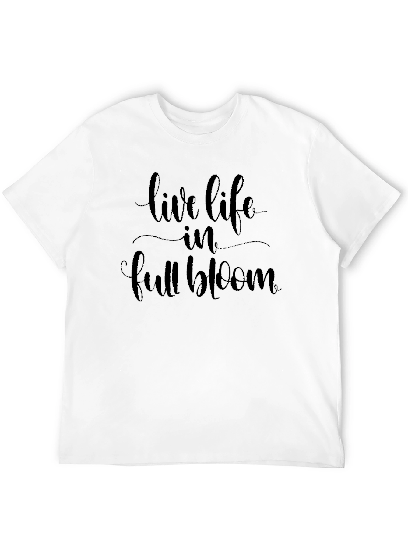 Live Life in Full Bloom Graphic Tee