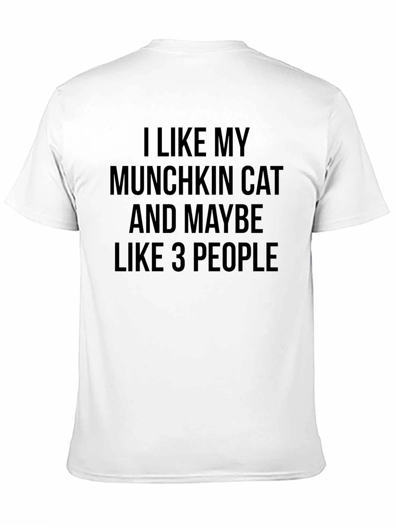 Munchkin Cat Lover Graphic Tee - Humorous T-Shirt