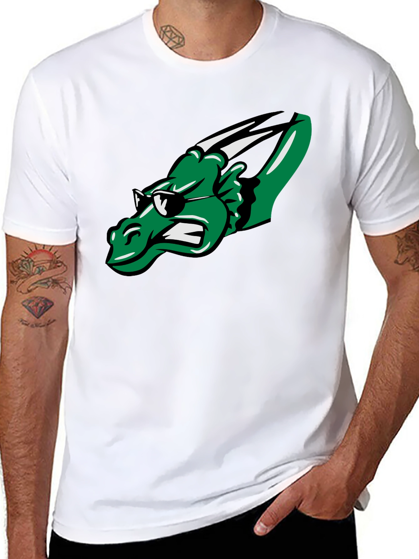 Cool Green Dragon T-Shirt