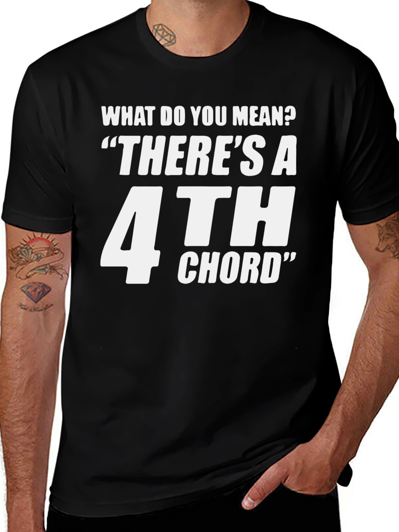 Funny Music Theory T-Shirt - 4th Chord