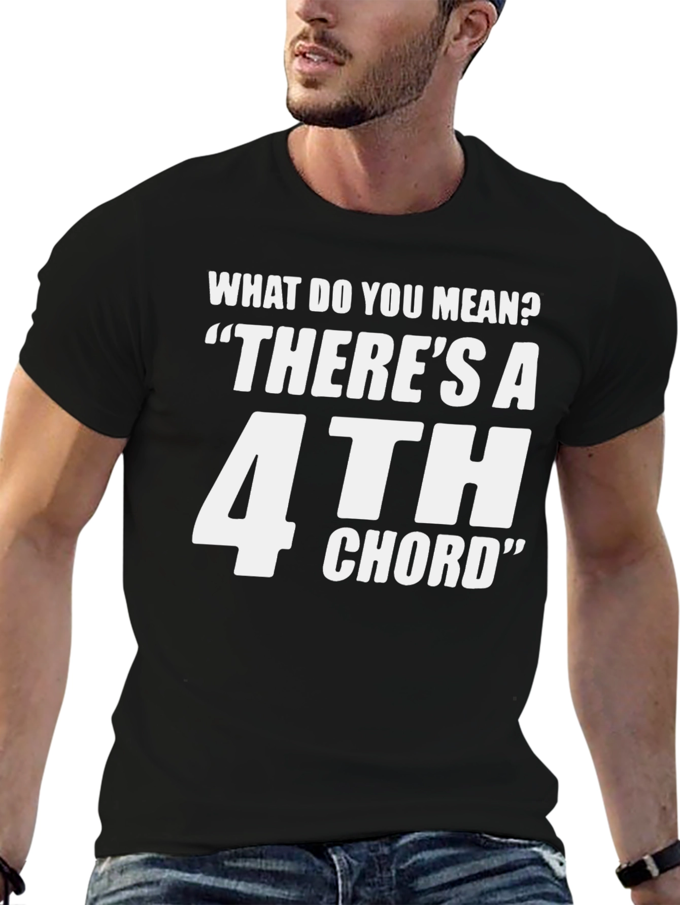 Funny Music Theory T-Shirt - 4th Chord