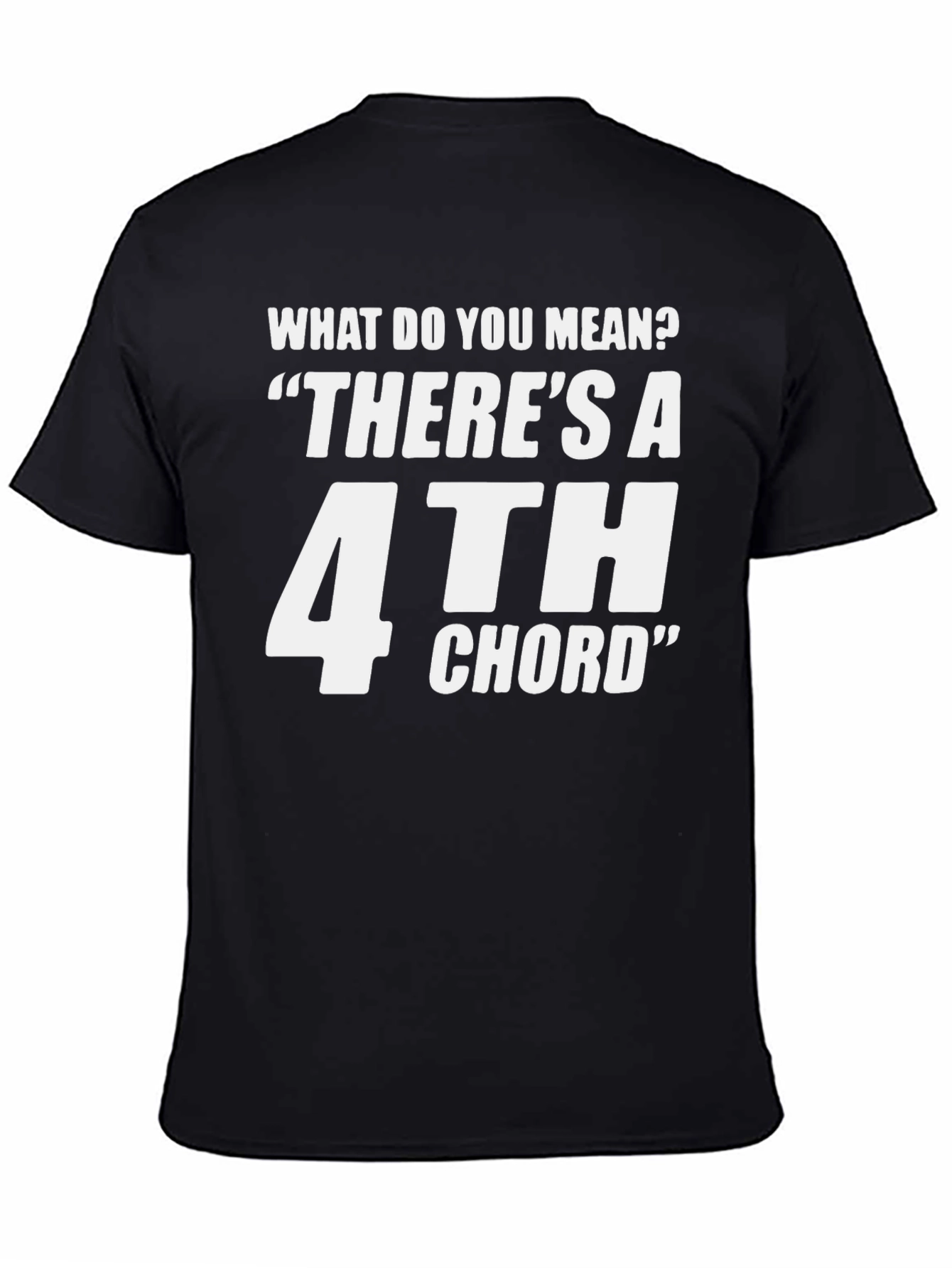 Funny Music Theory T-Shirt - 4th Chord