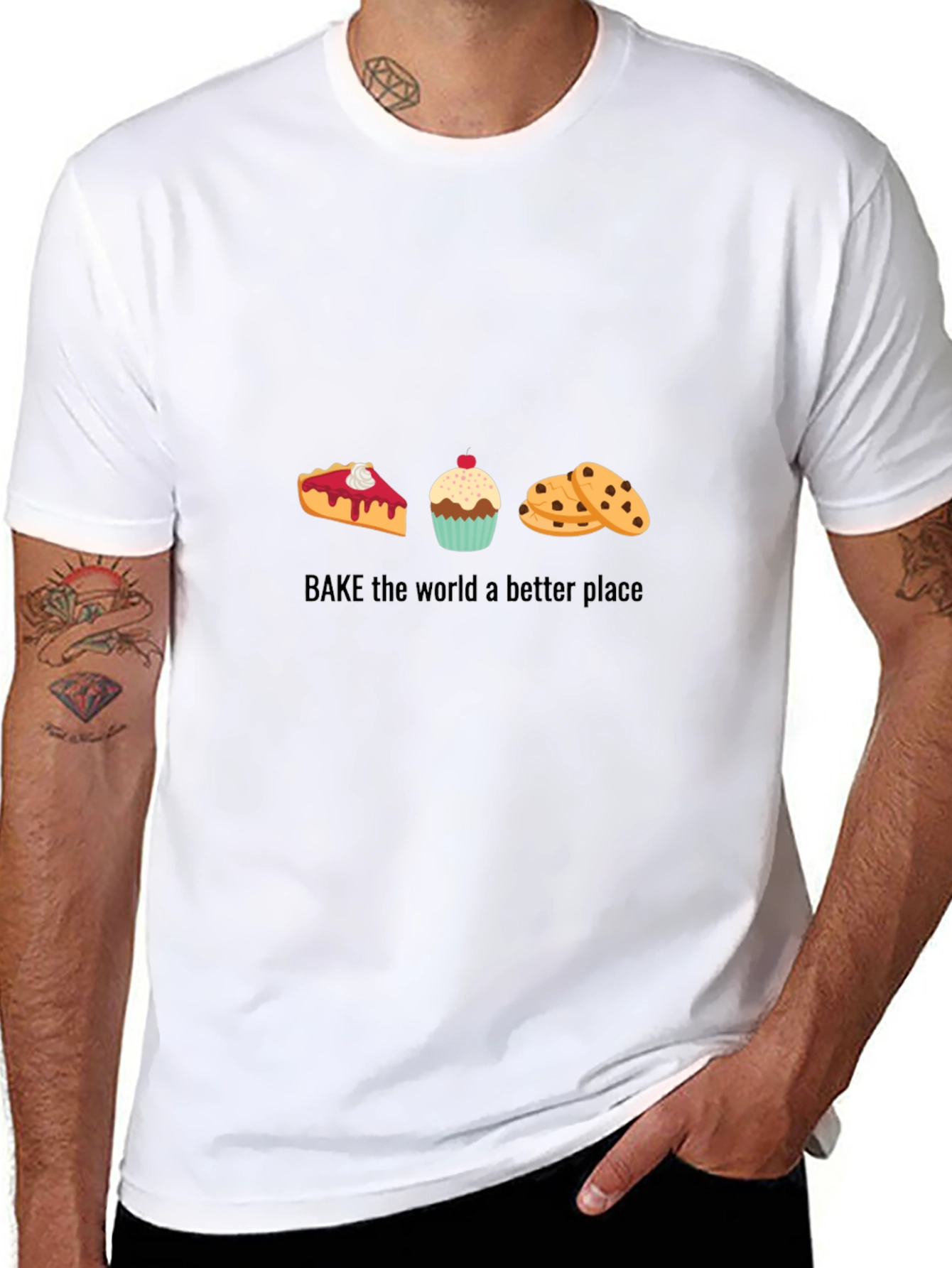 Bake the World T-Shirt - Comfort Fit