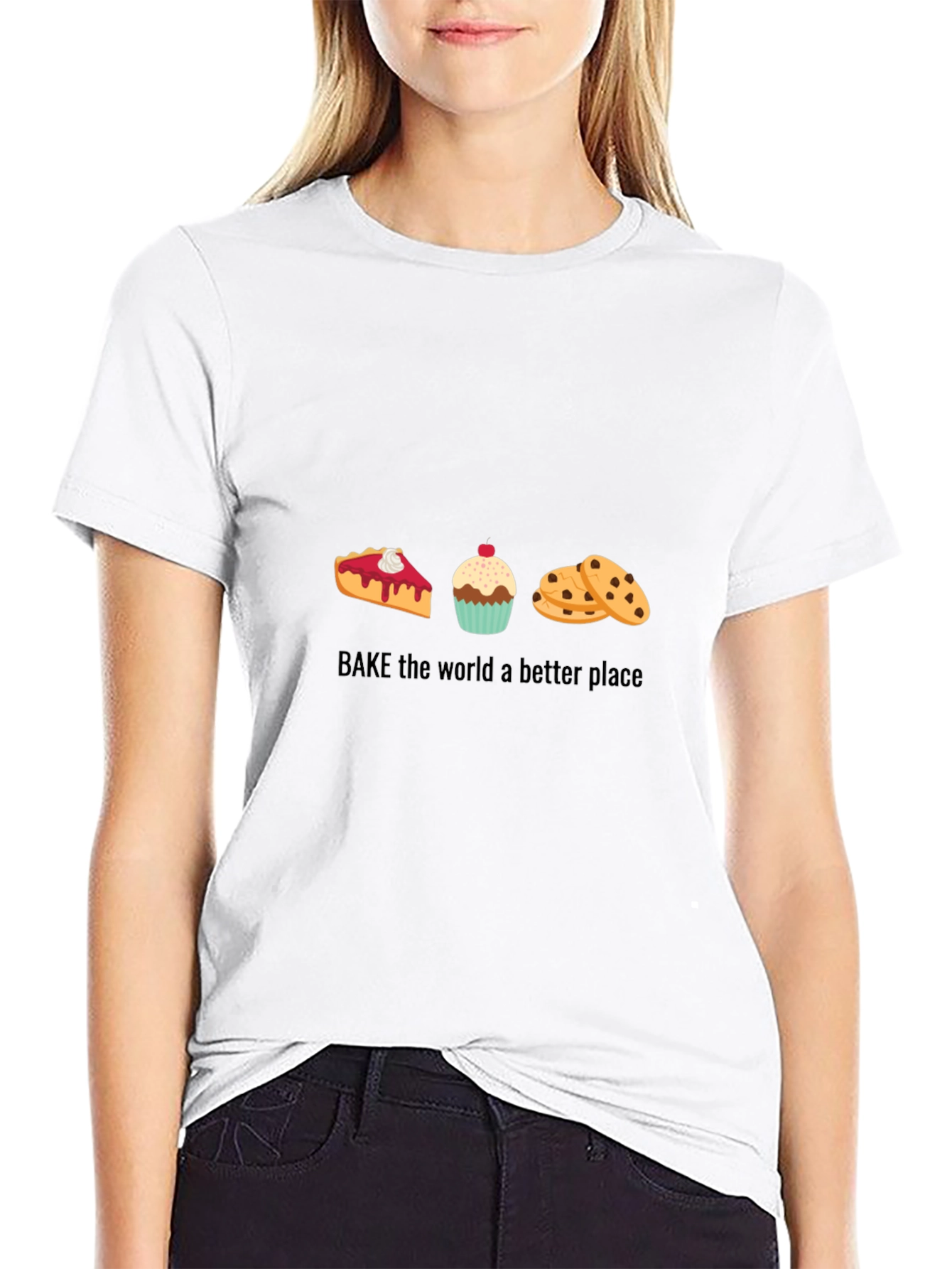 Bake the World T-Shirt - Comfort Fit
