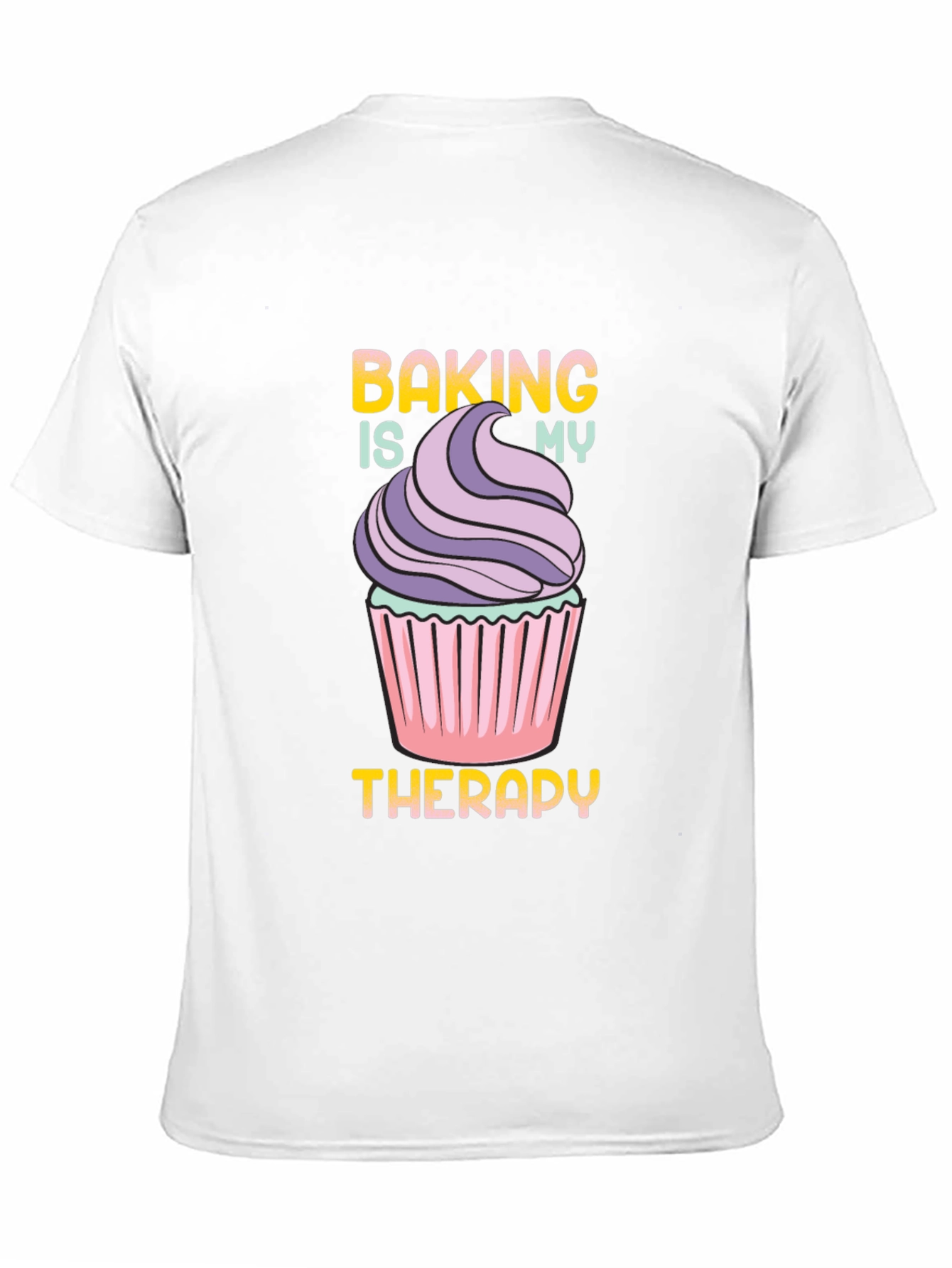 Baking Is My Therapy Graphic T-Shirt
