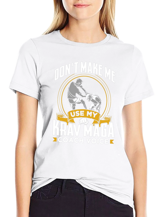 Krav Maga Coach T-Shirt - Funny Martial Arts Tee