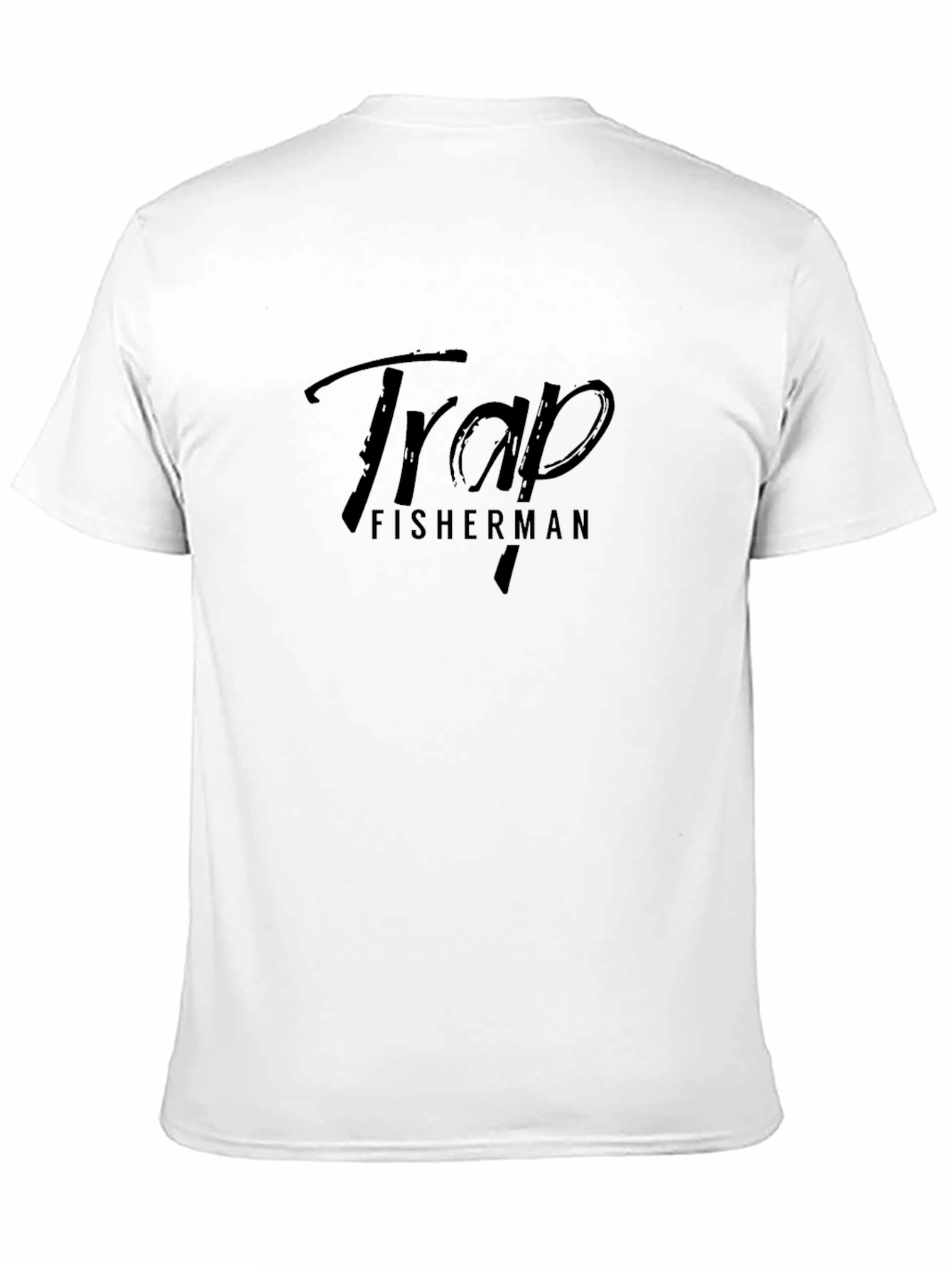 Trap Fisherman Black T-Shirt - Casual Style