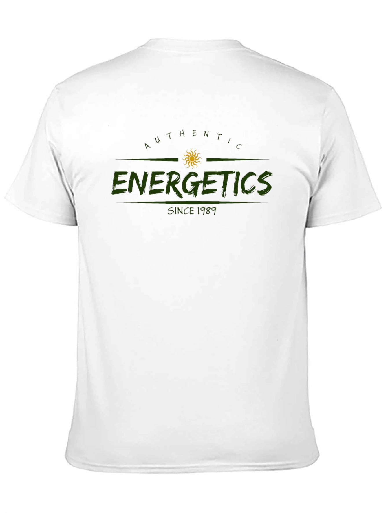 Authentic Energetics T-Shirt Since 1989 Black