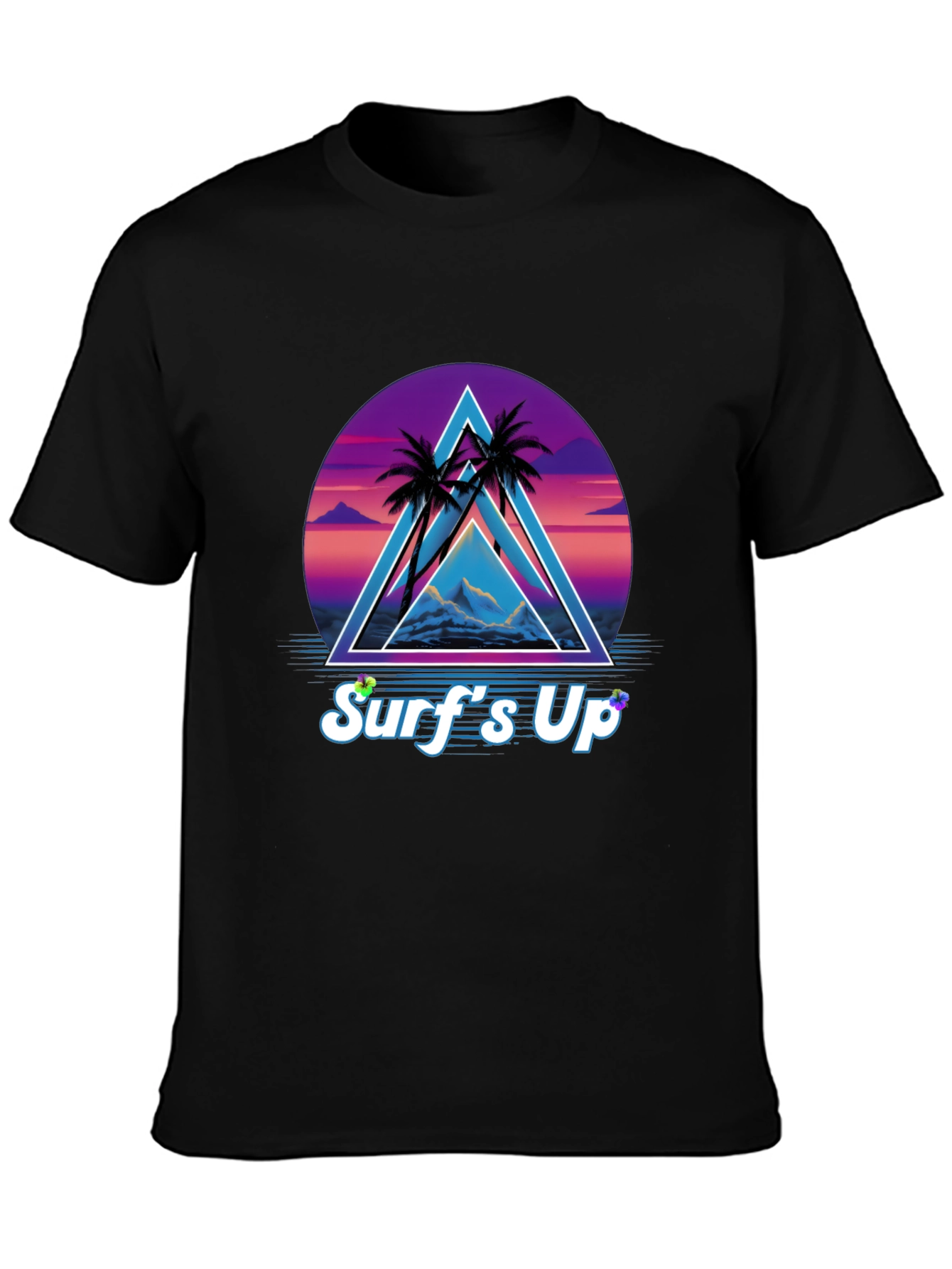 Retro Surfs Up Graphic Tee