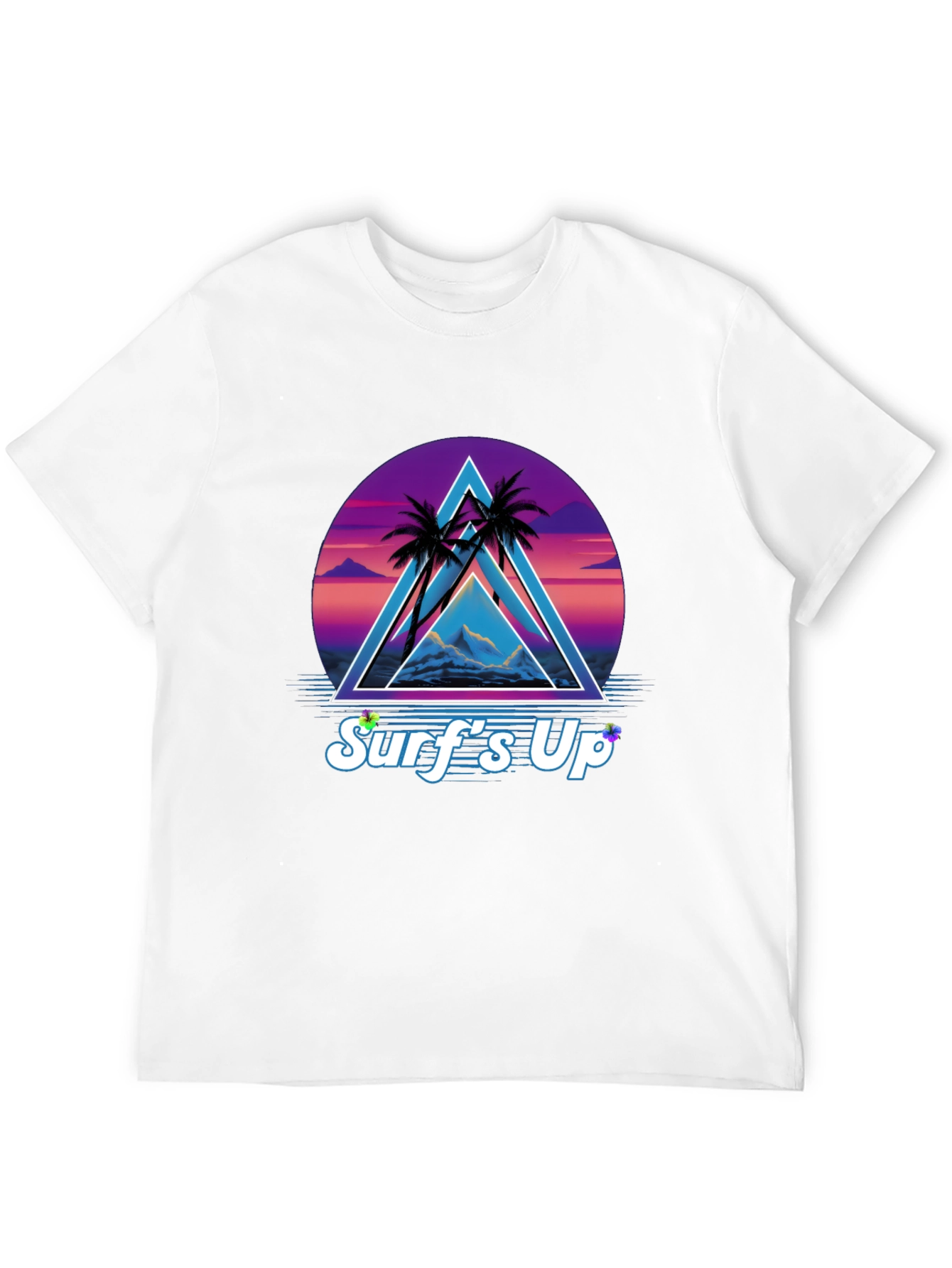 Retro Surfs Up Graphic Tee