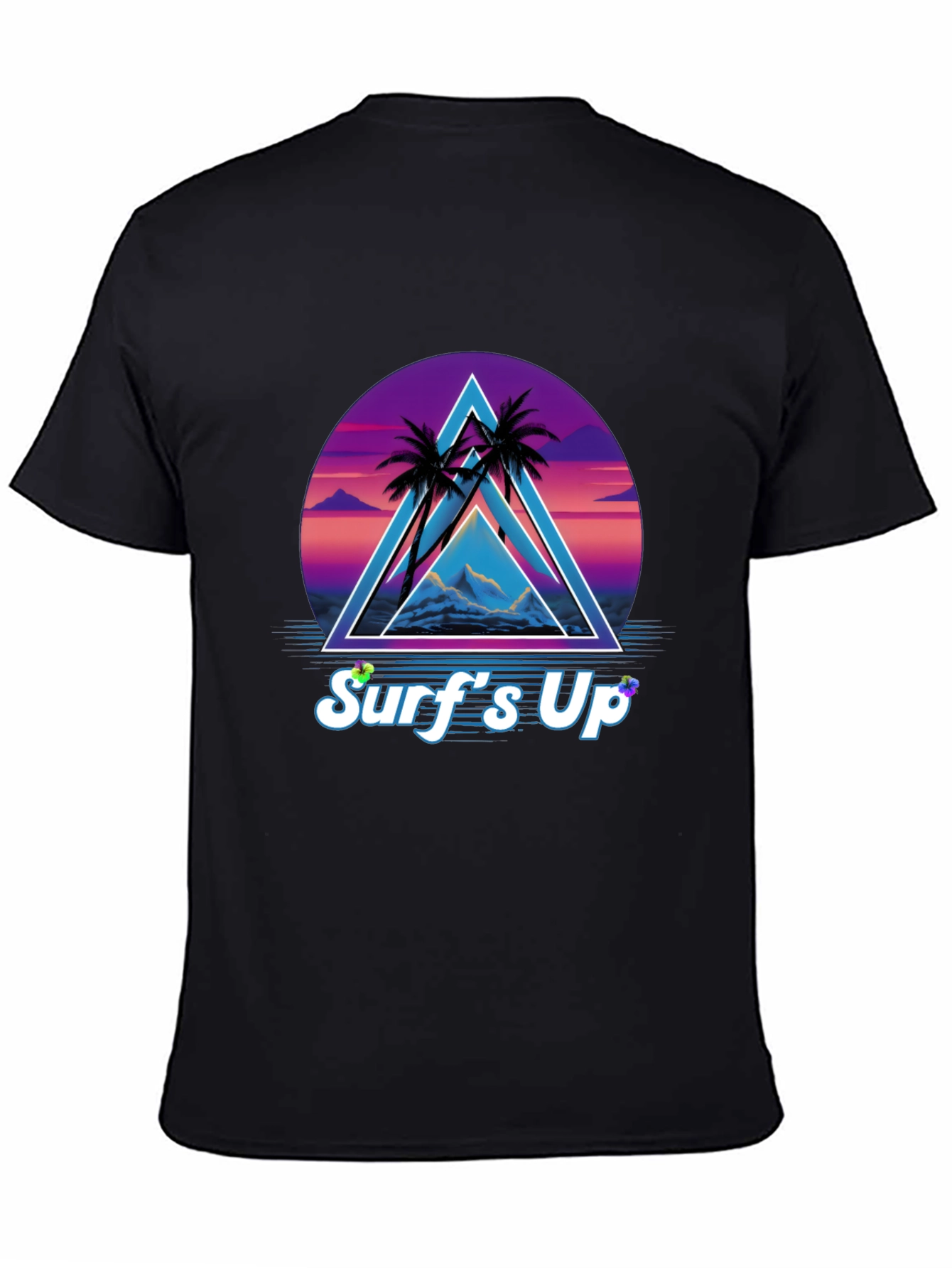 Retro Surfs Up Graphic Tee