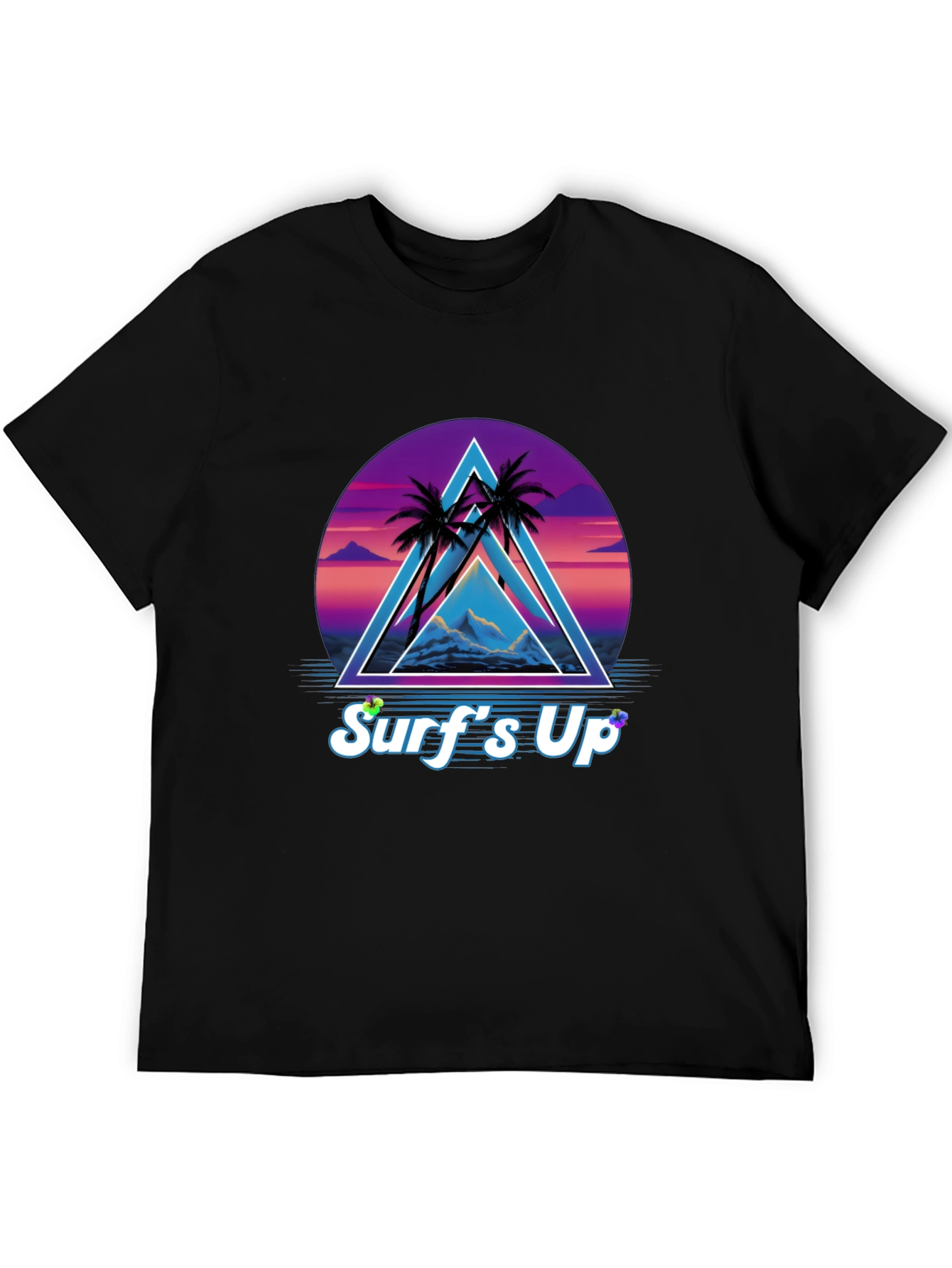Retro Surfs Up Graphic Tee