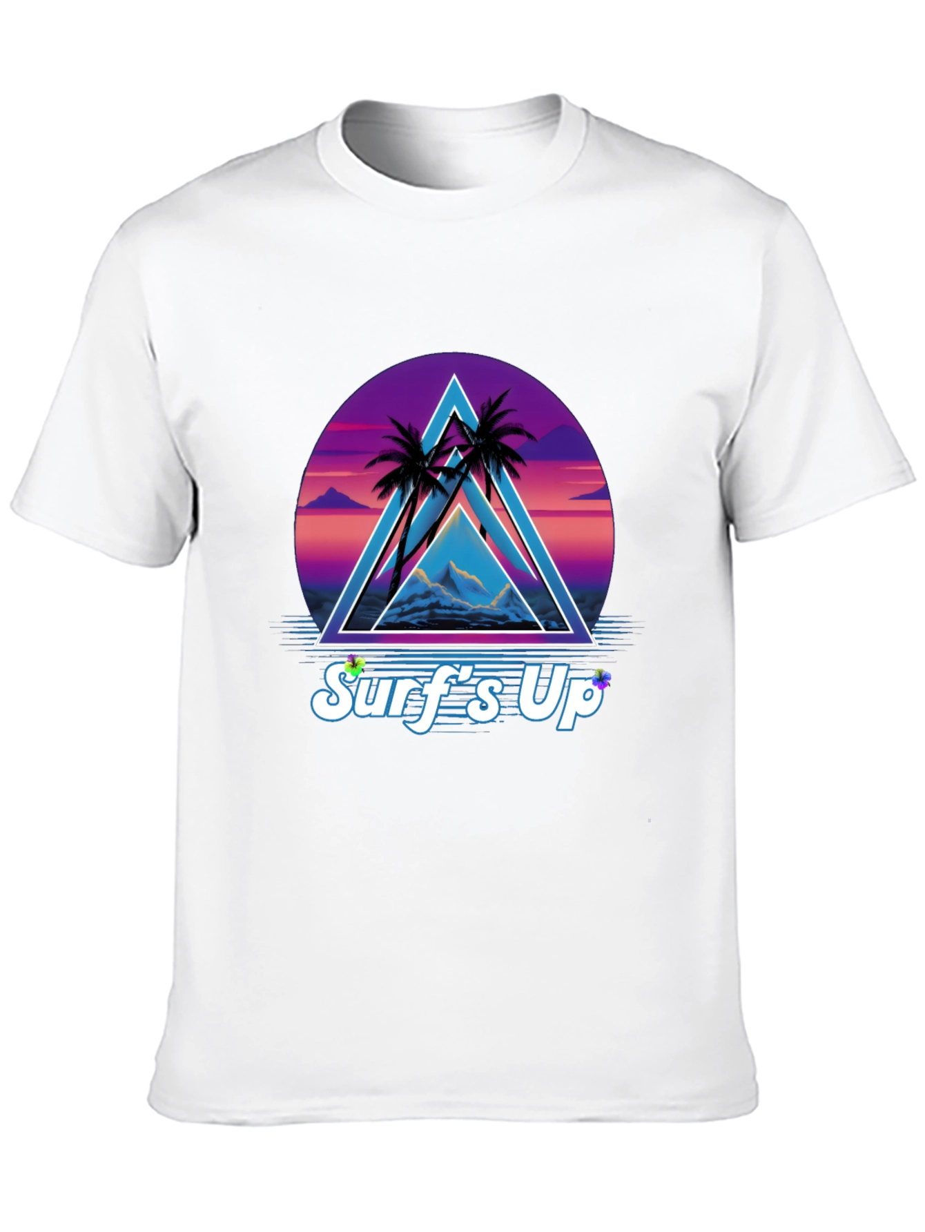 Retro Surfs Up Graphic Tee