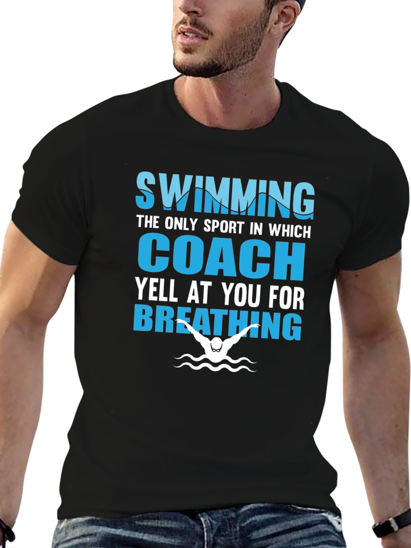 Swimming Coach Yell At You T-Shirt