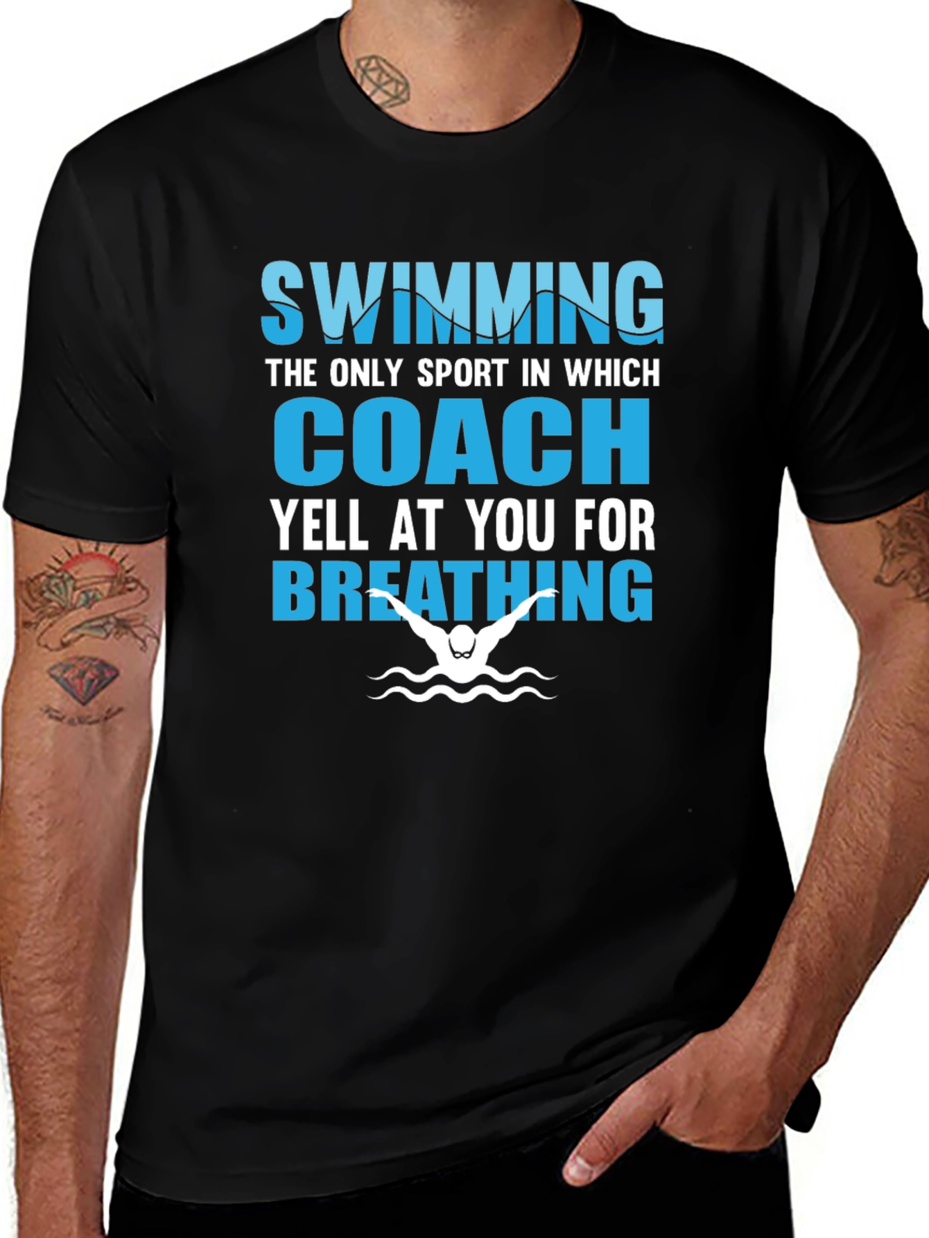 Swimming Coach Yell At You T-Shirt