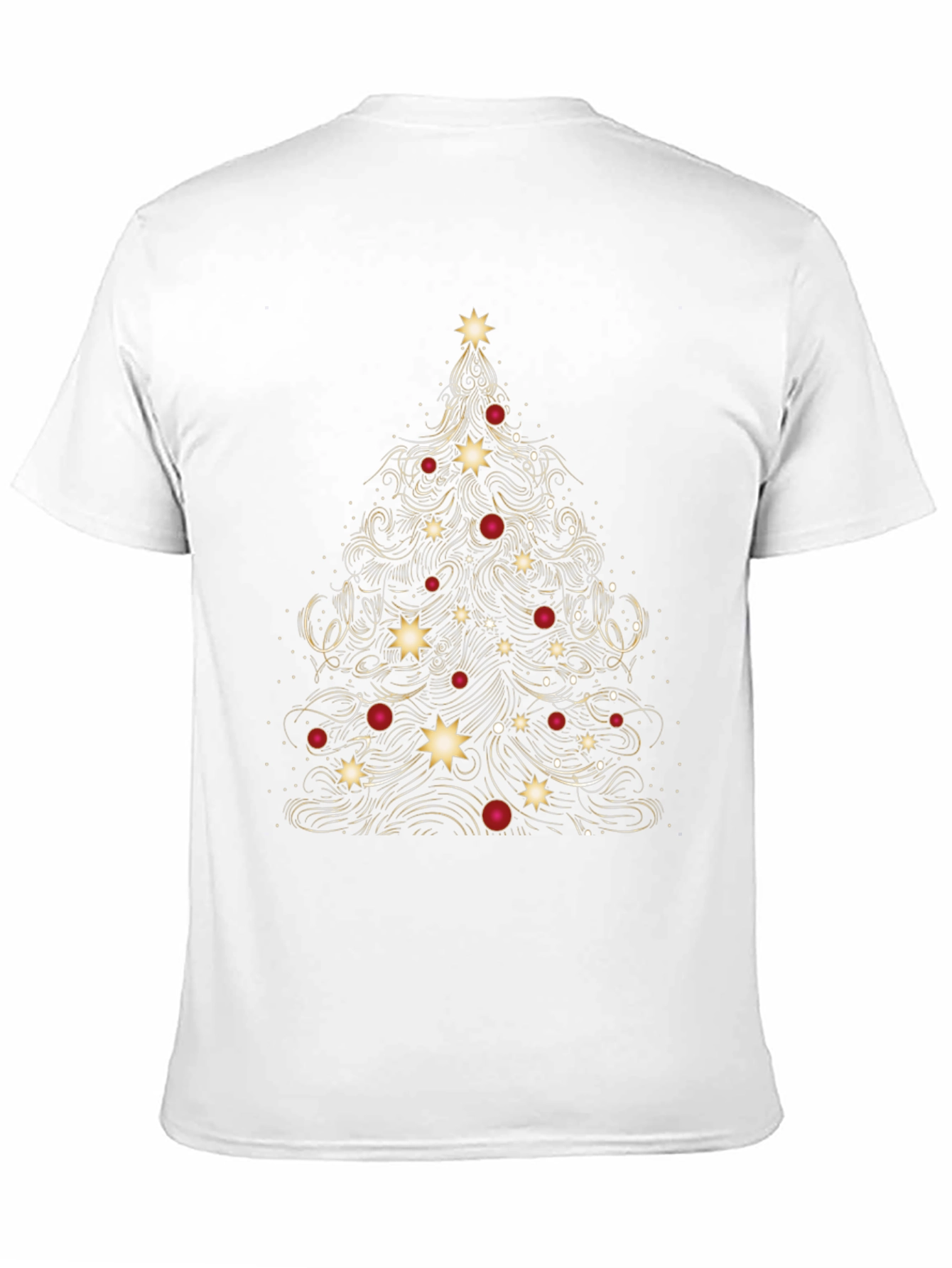 Festive Christmas Tree Graphic Tee - Holiday Style