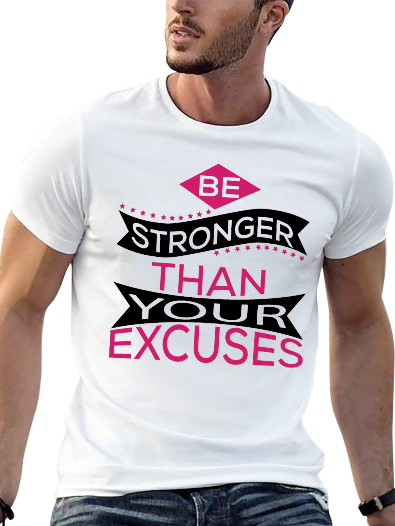 Be Stronger Than Excuses Graphic Tee