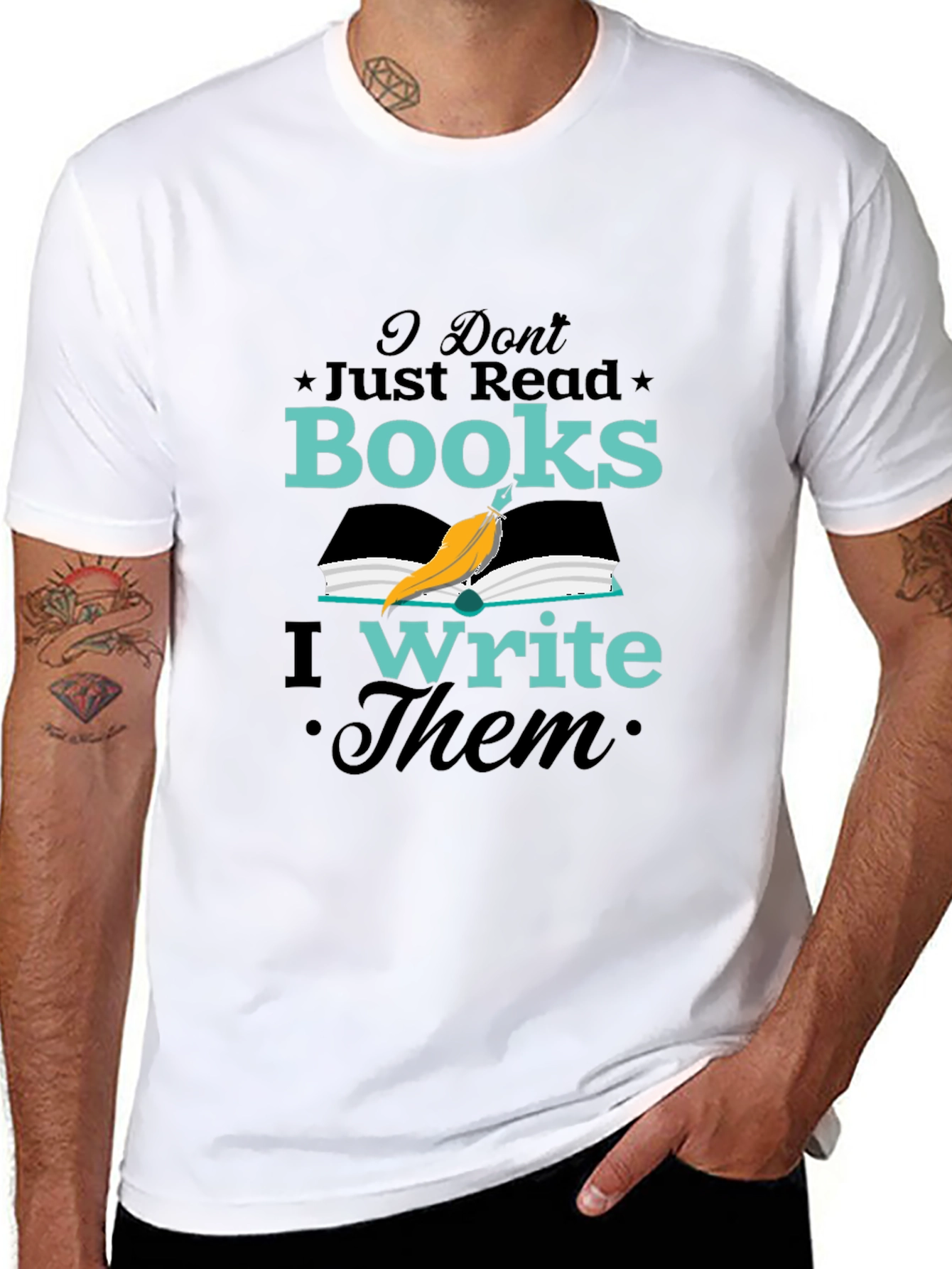 Book Lover Writer T-Shirt