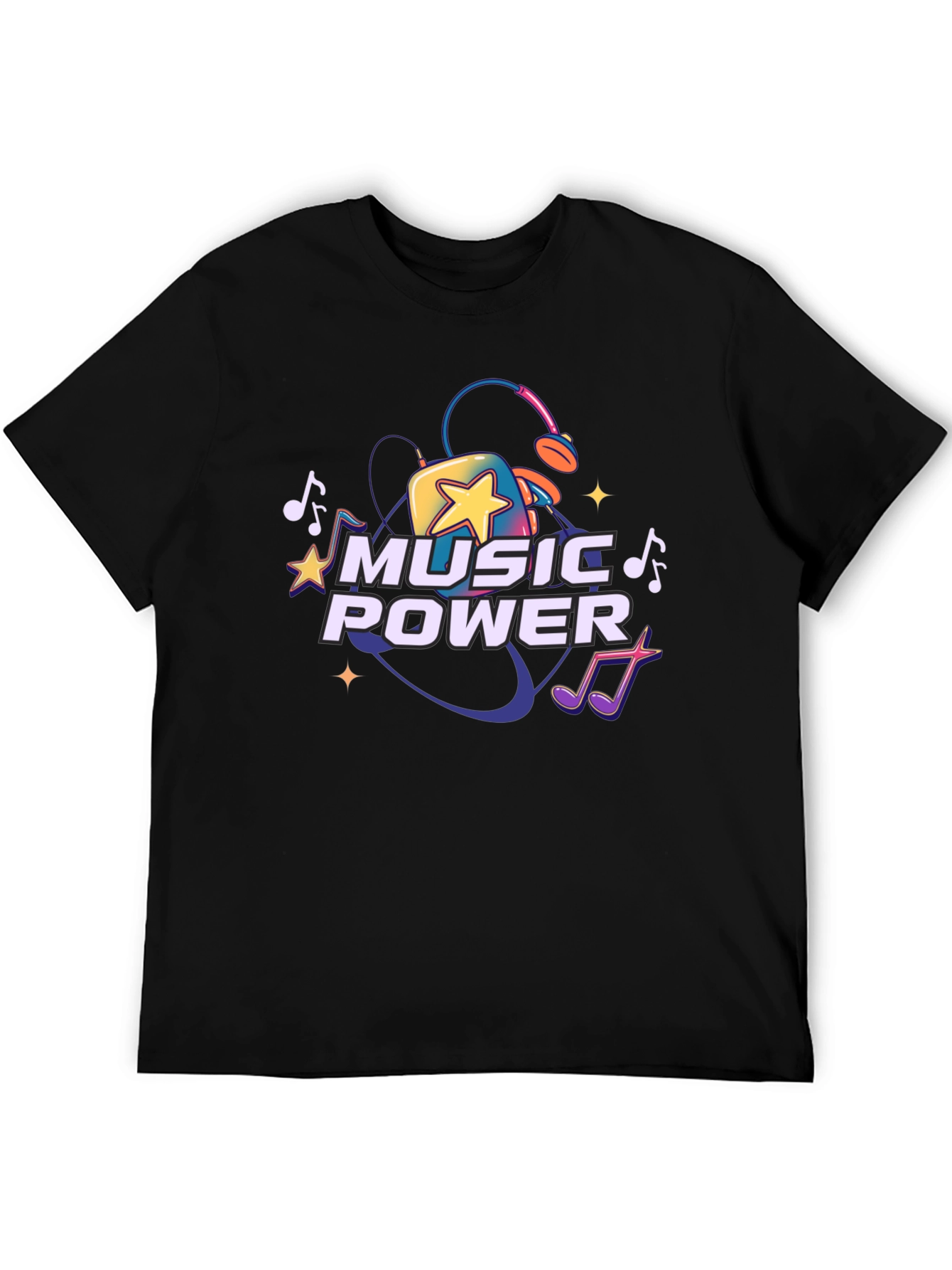 Music Power Graphic Tee