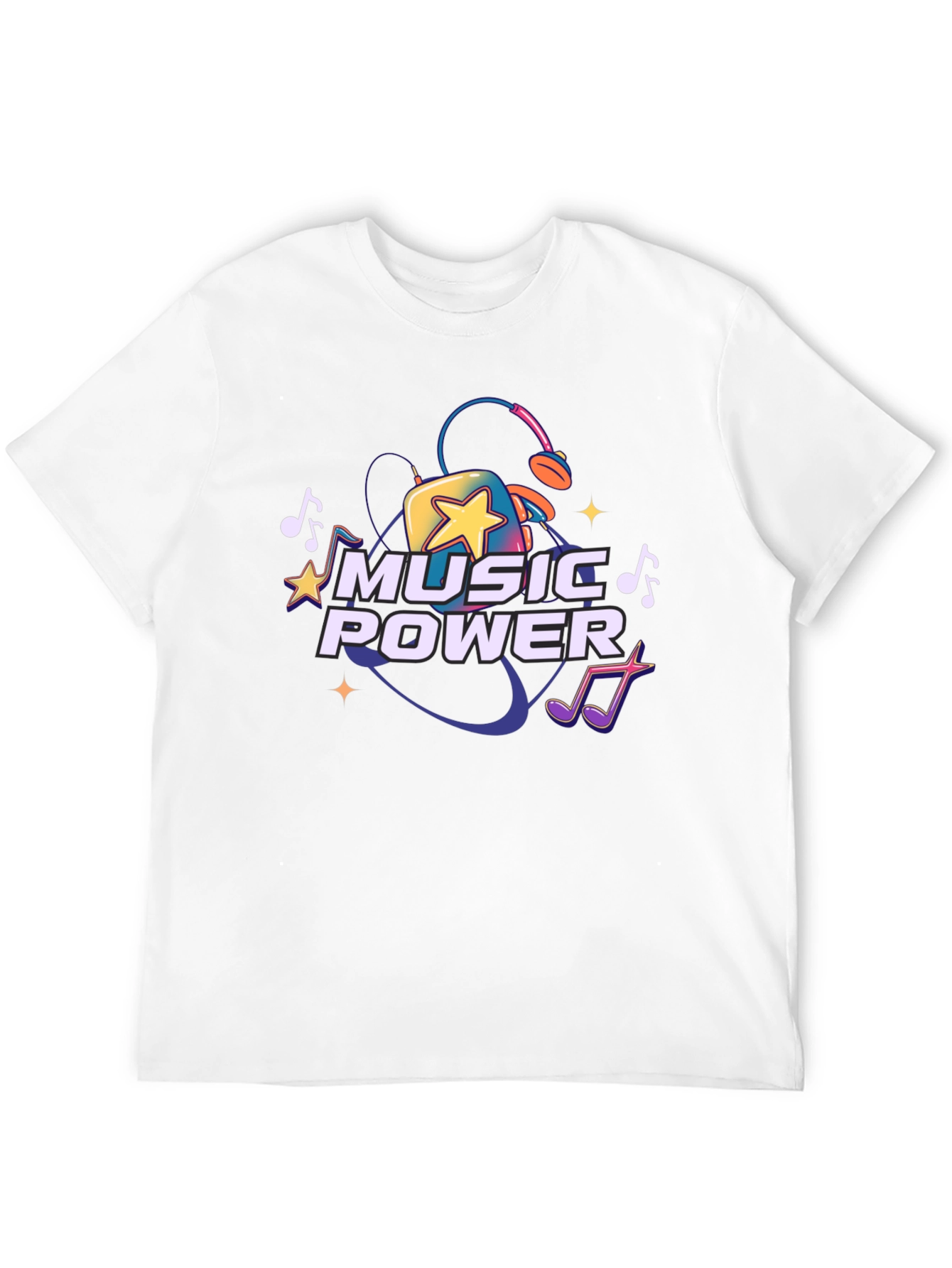 Music Power Graphic Tee