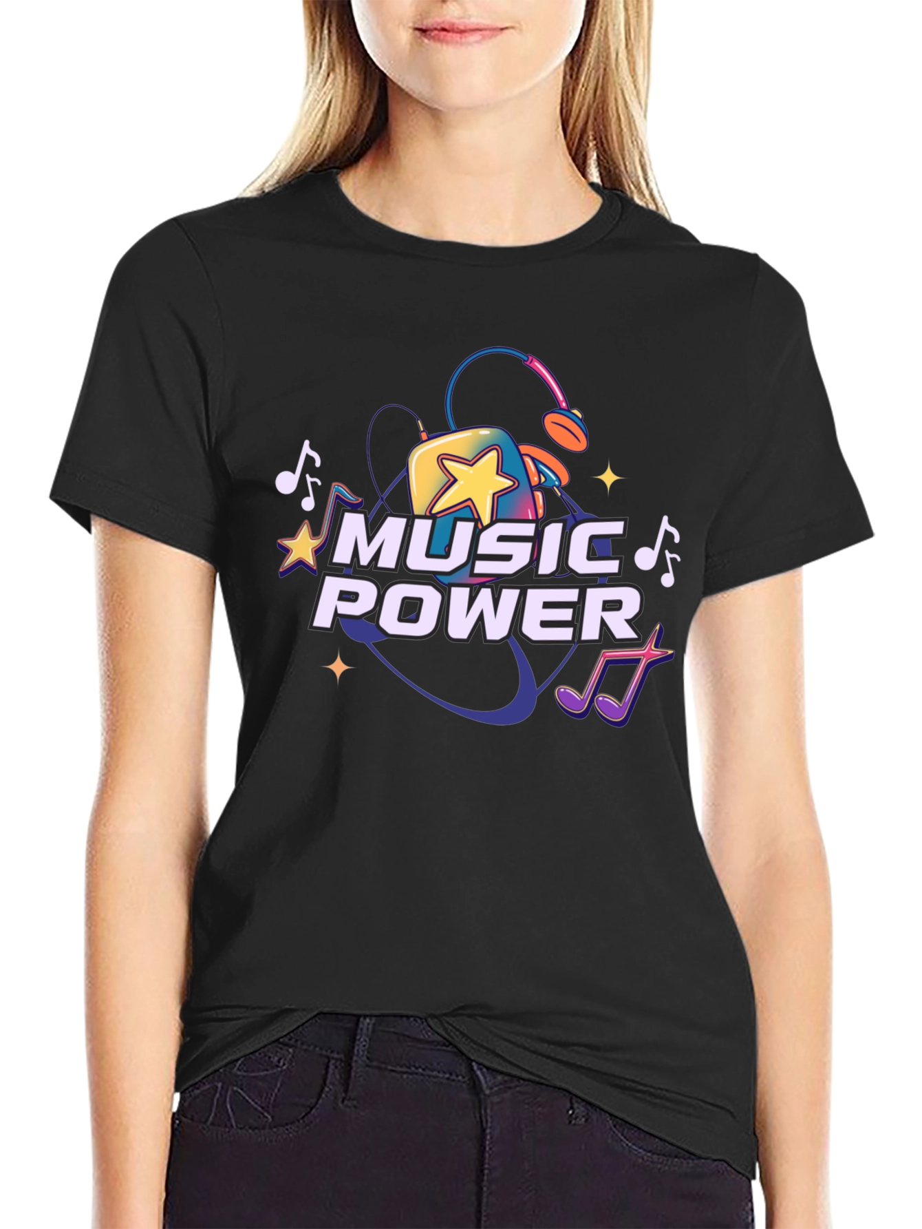 Music Power Graphic Tee