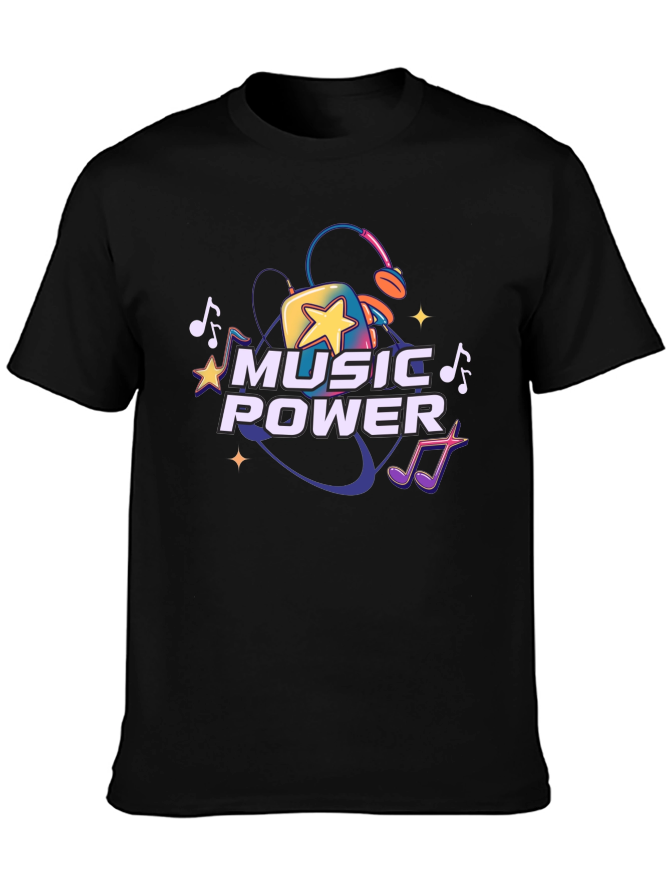 Music Power Graphic Tee