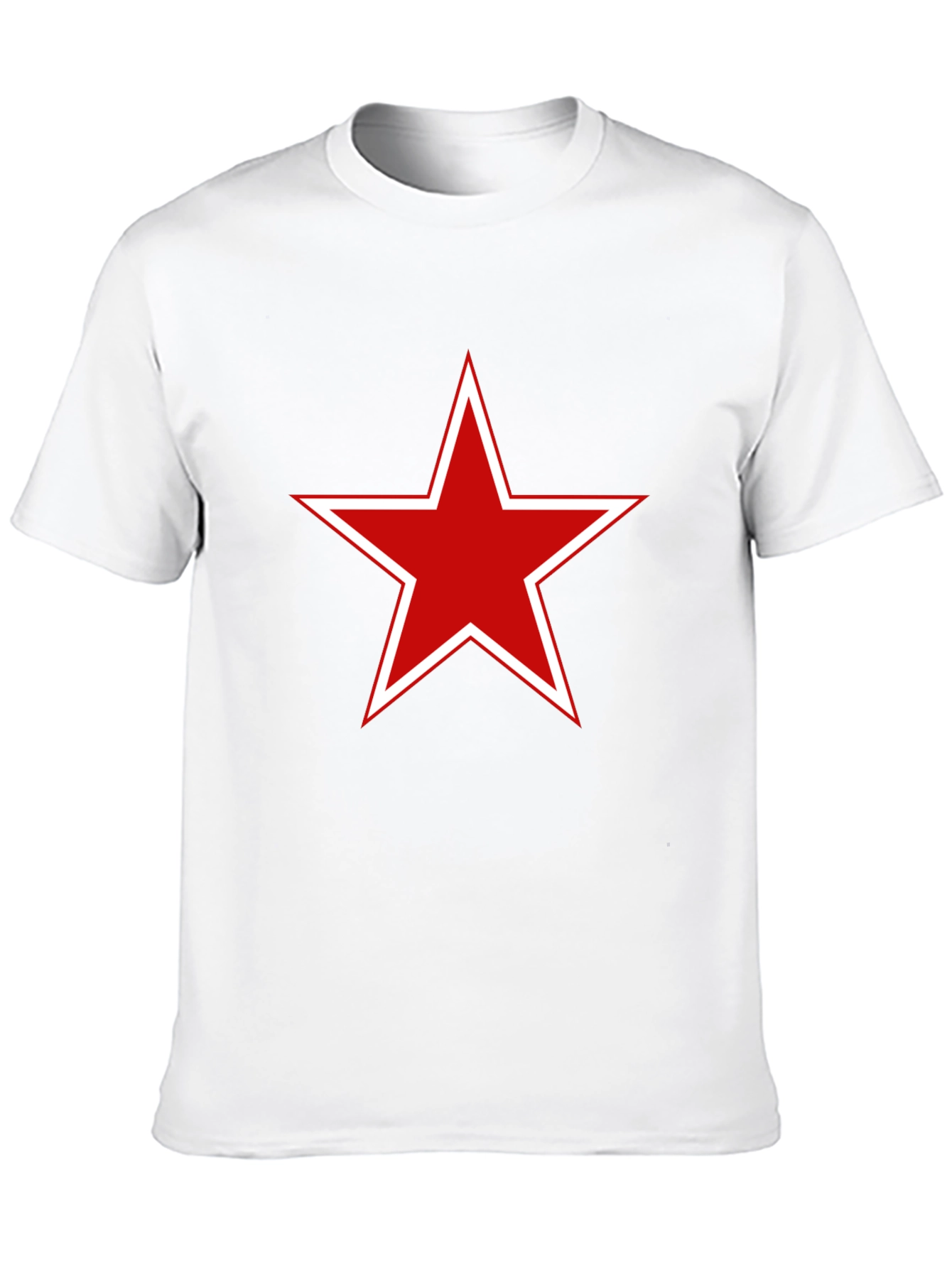 Red Star Graphic Tee - Stylish Casual Comfort
