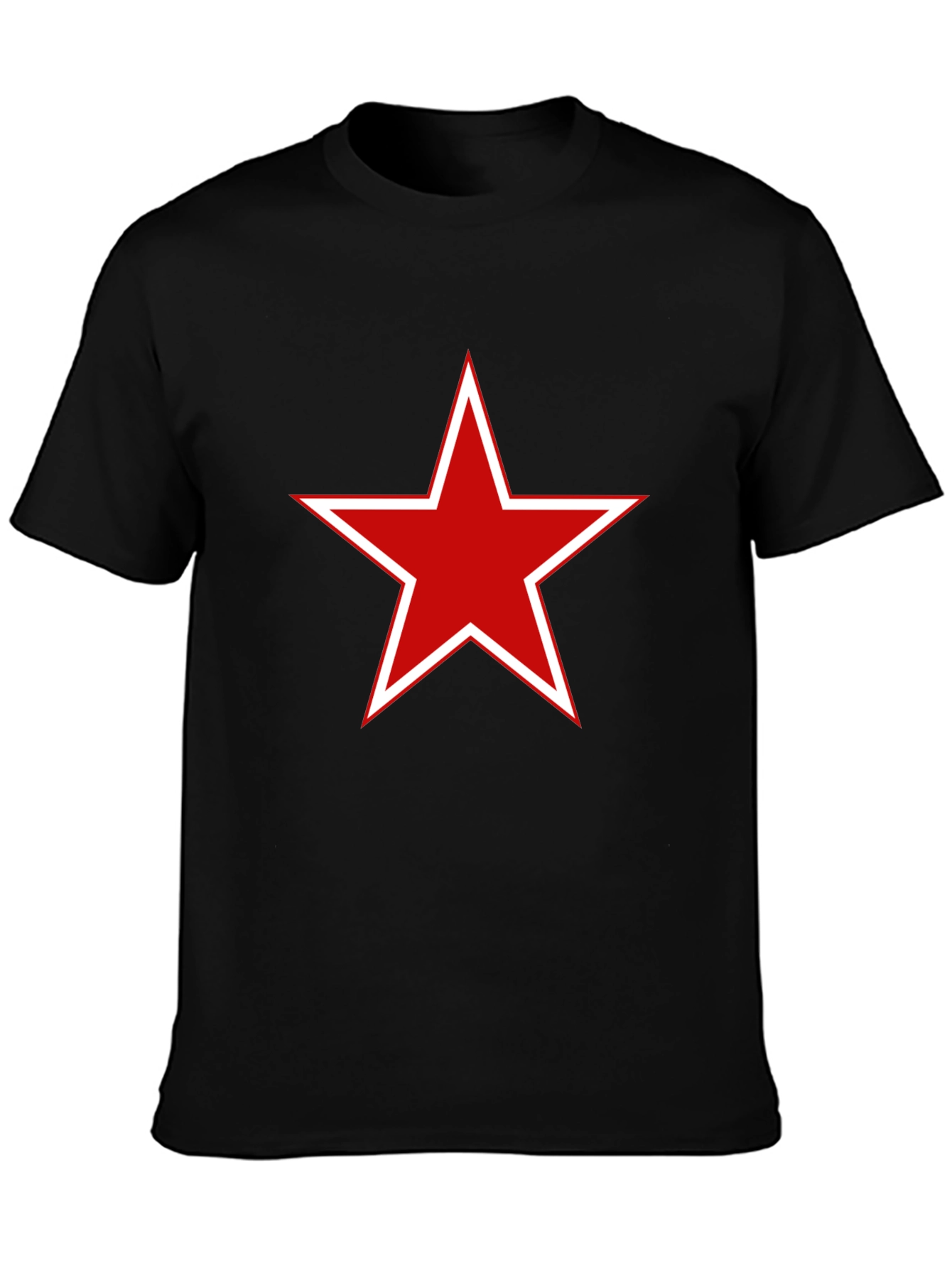 Red Star Graphic Tee - Stylish Casual Comfort