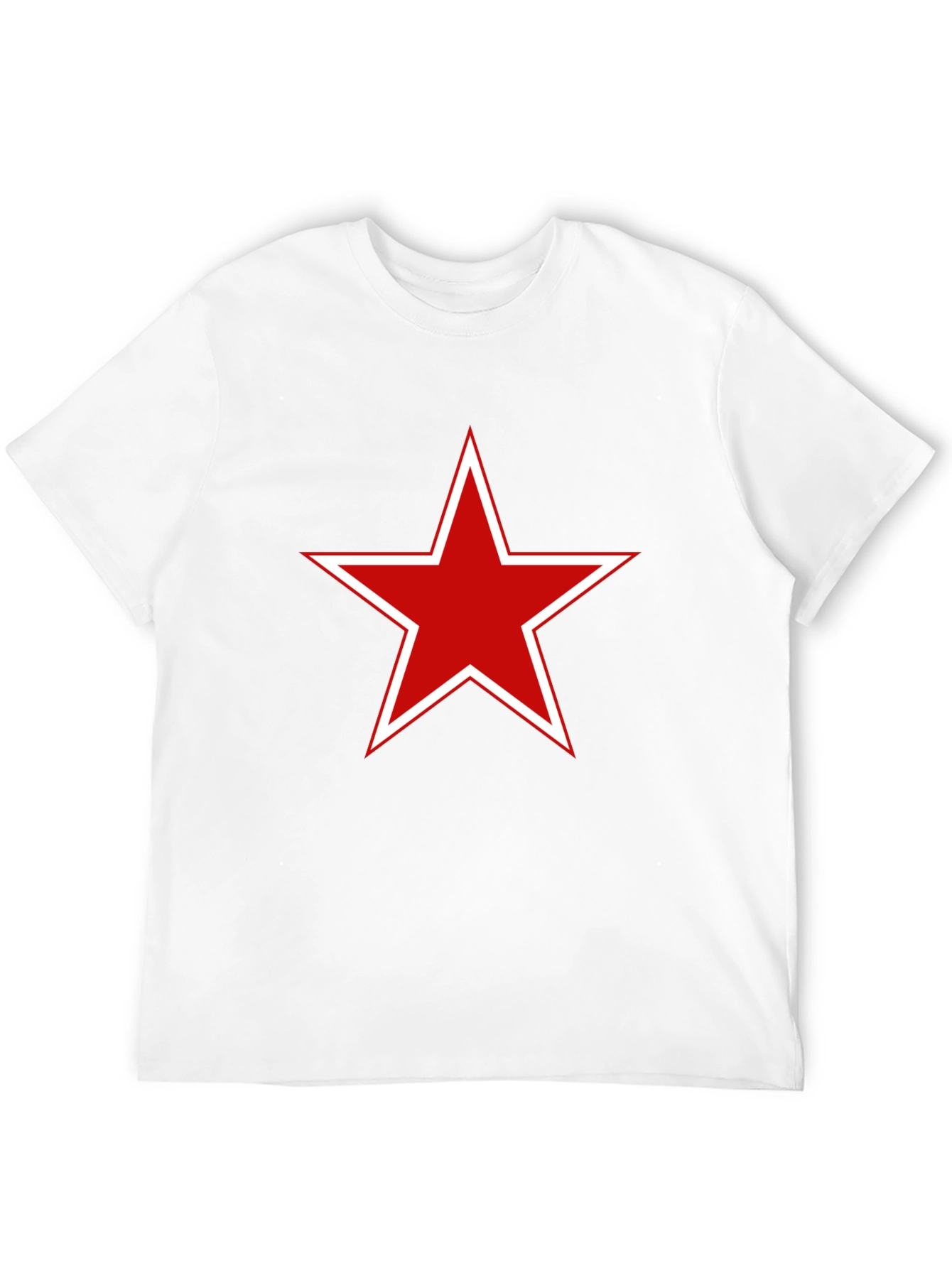 Red Star Graphic Tee - Stylish Casual Comfort