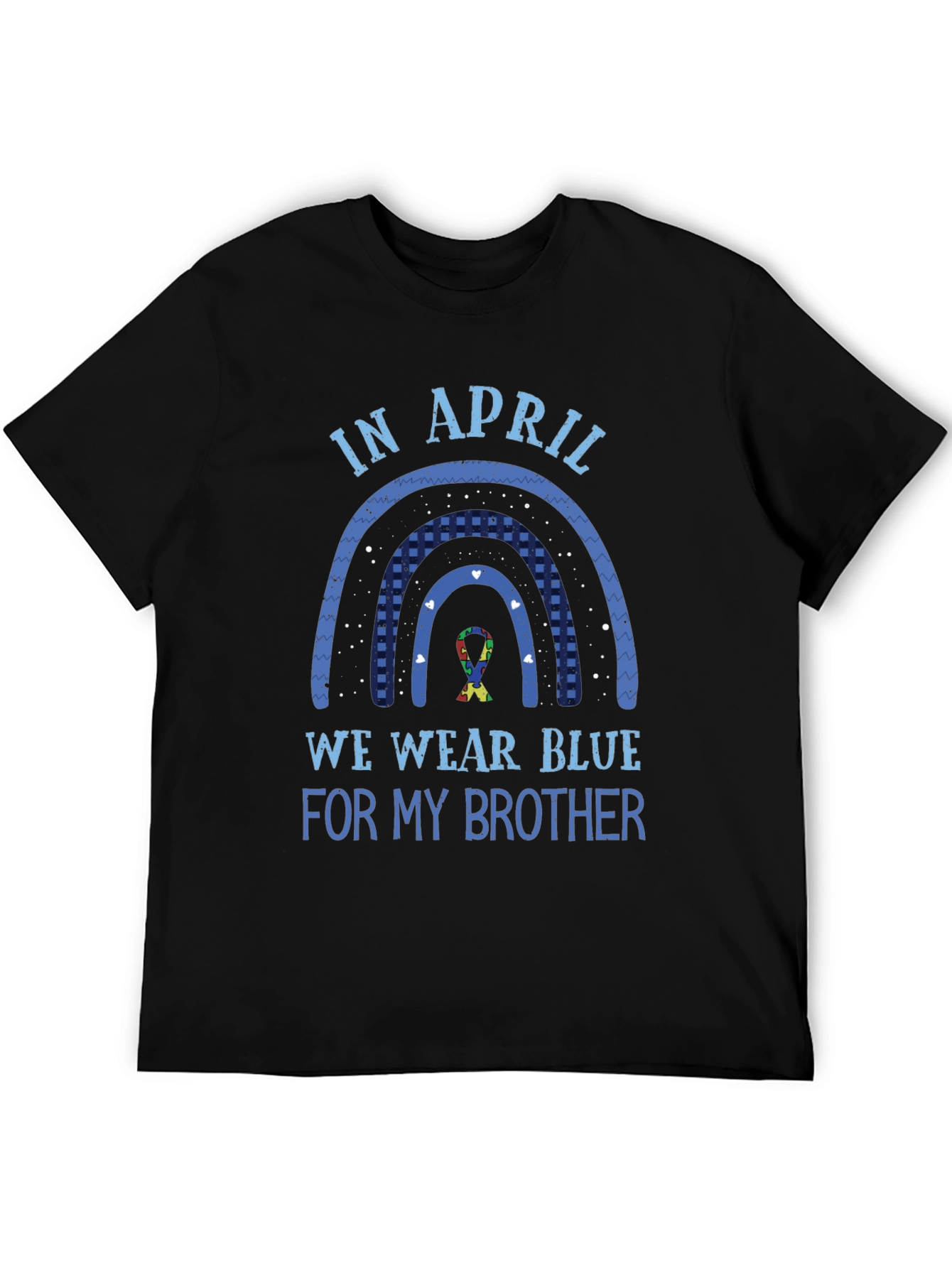 Autism Awareness Brother T-Shirt - Wear Blue in April