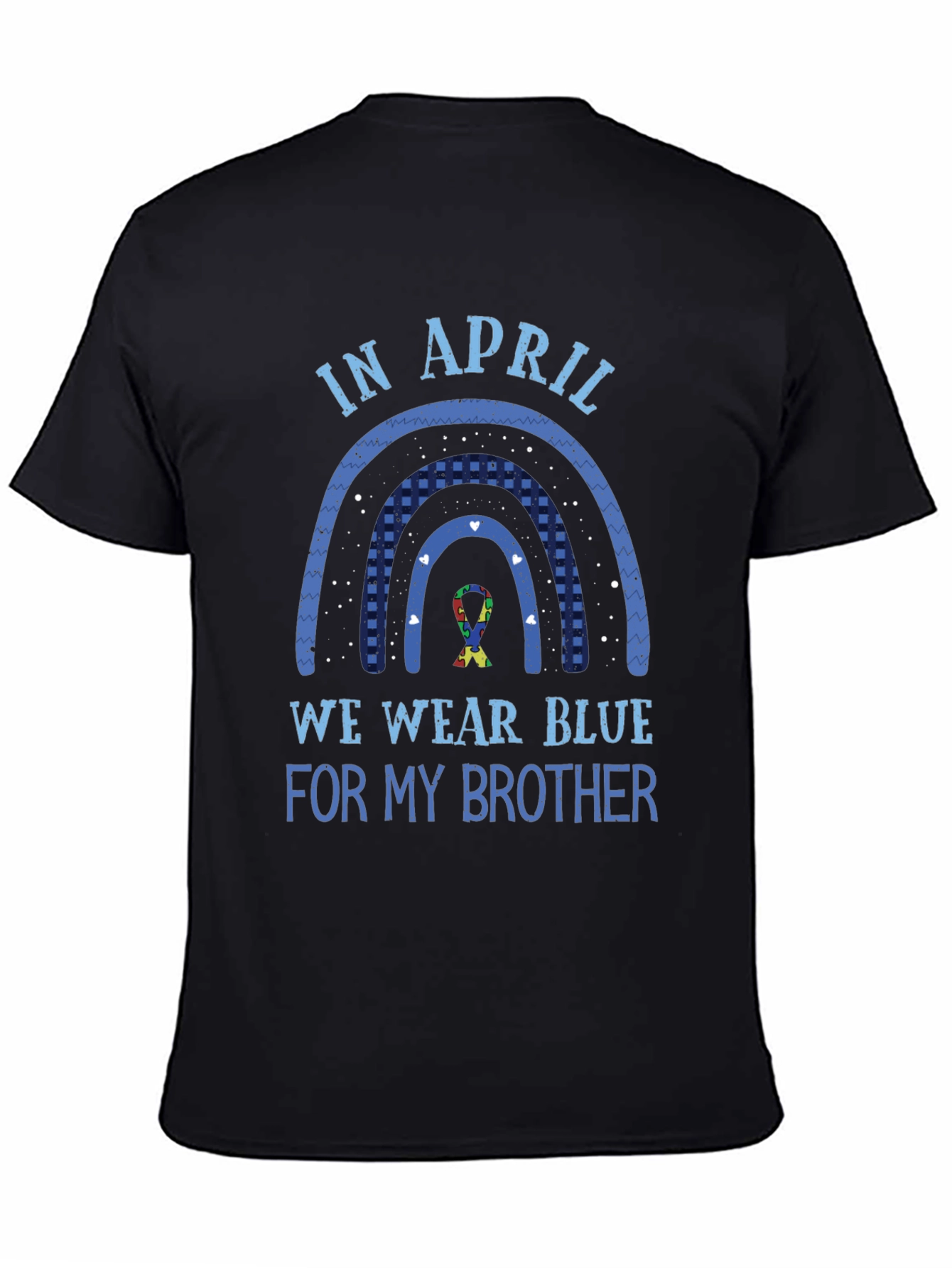 Autism Awareness Brother T-Shirt - Wear Blue in April
