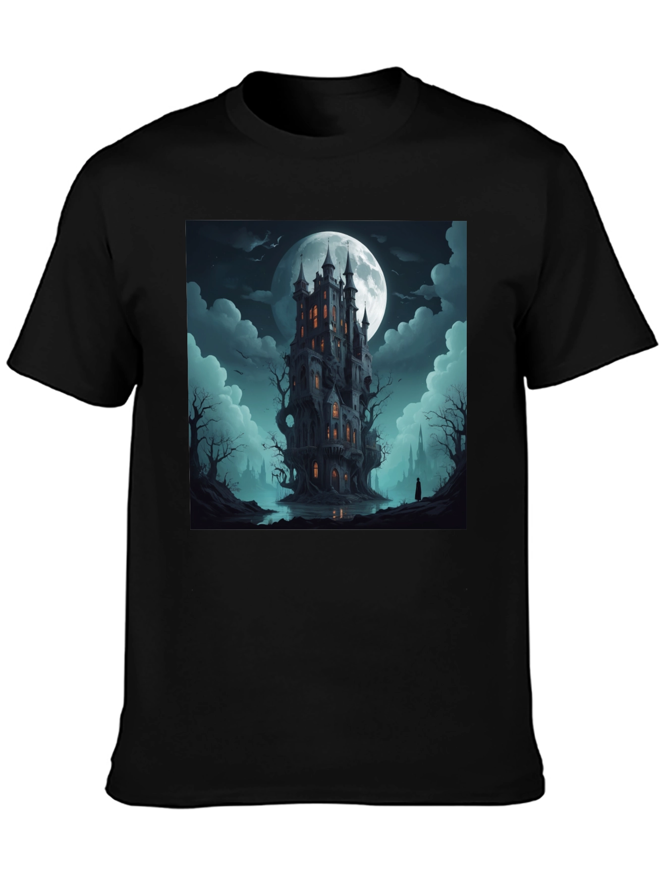 Haunted Castle Graphic Tee