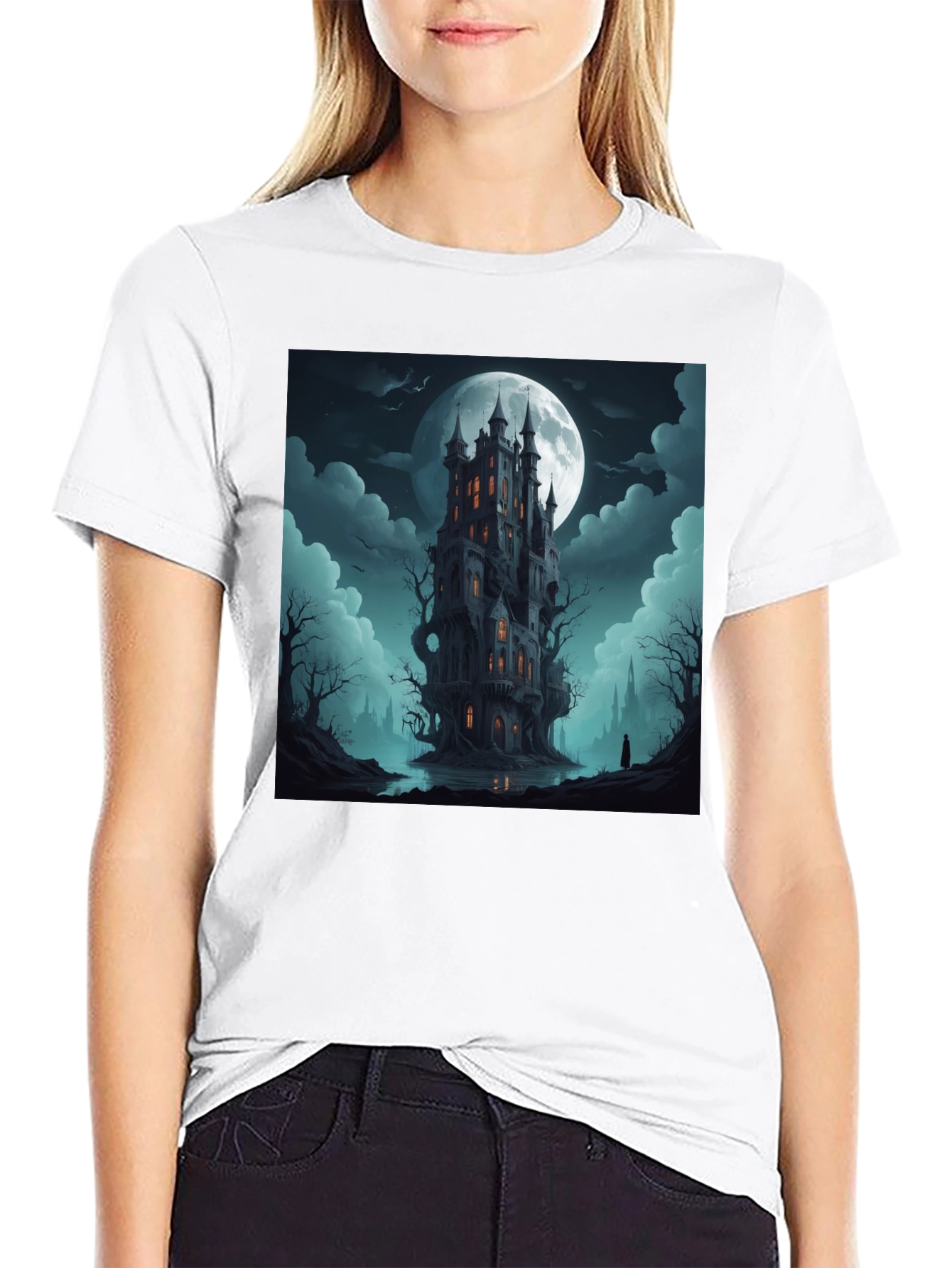 Haunted Castle Graphic Tee