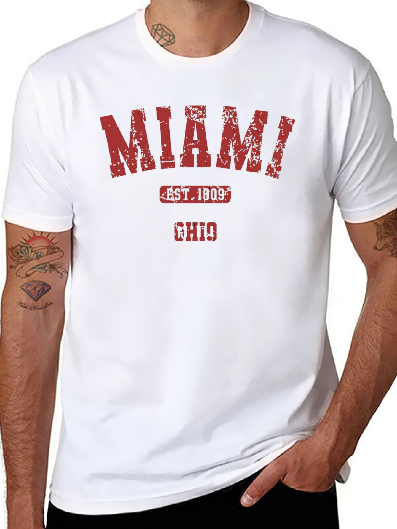 Miami Ohio Est. 1809 Graphic T-Shirt