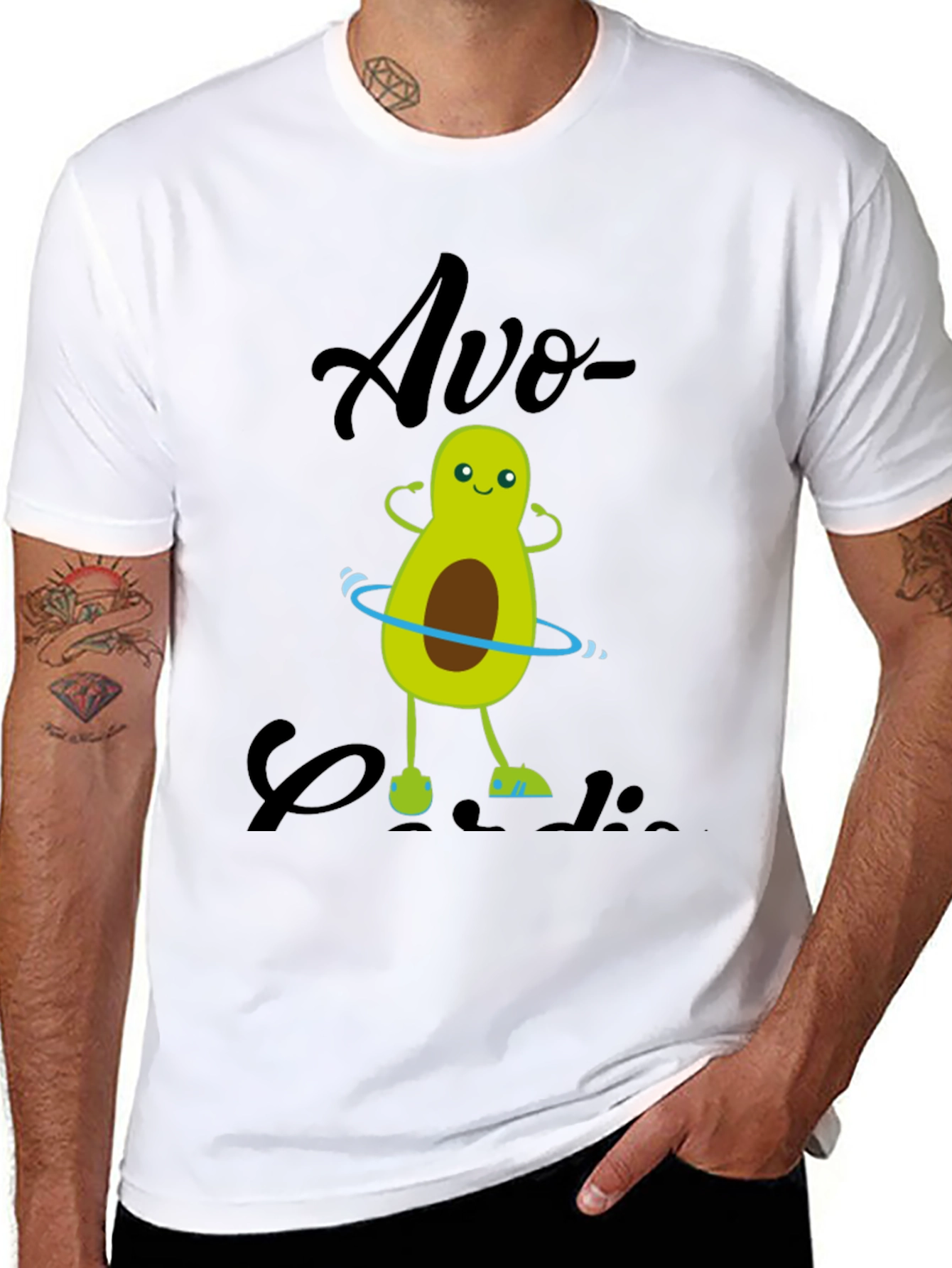 Avo-Cardio Black T-Shirt