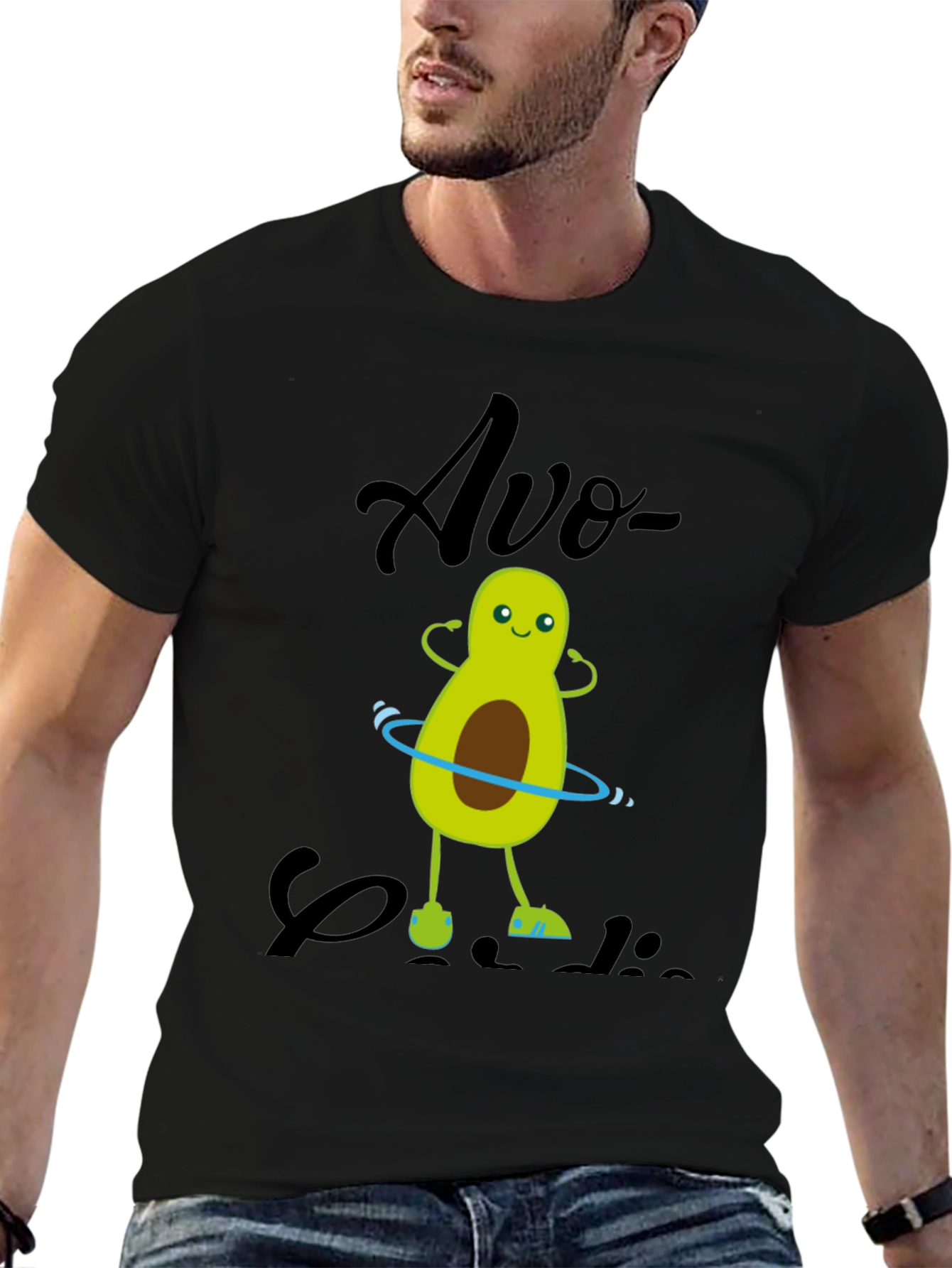 Avo-Cardio Black T-Shirt
