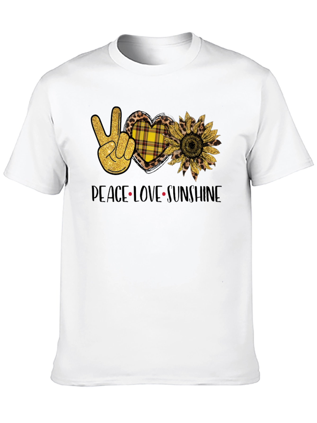 Peace Love Sunshine Graphic T-Shirt