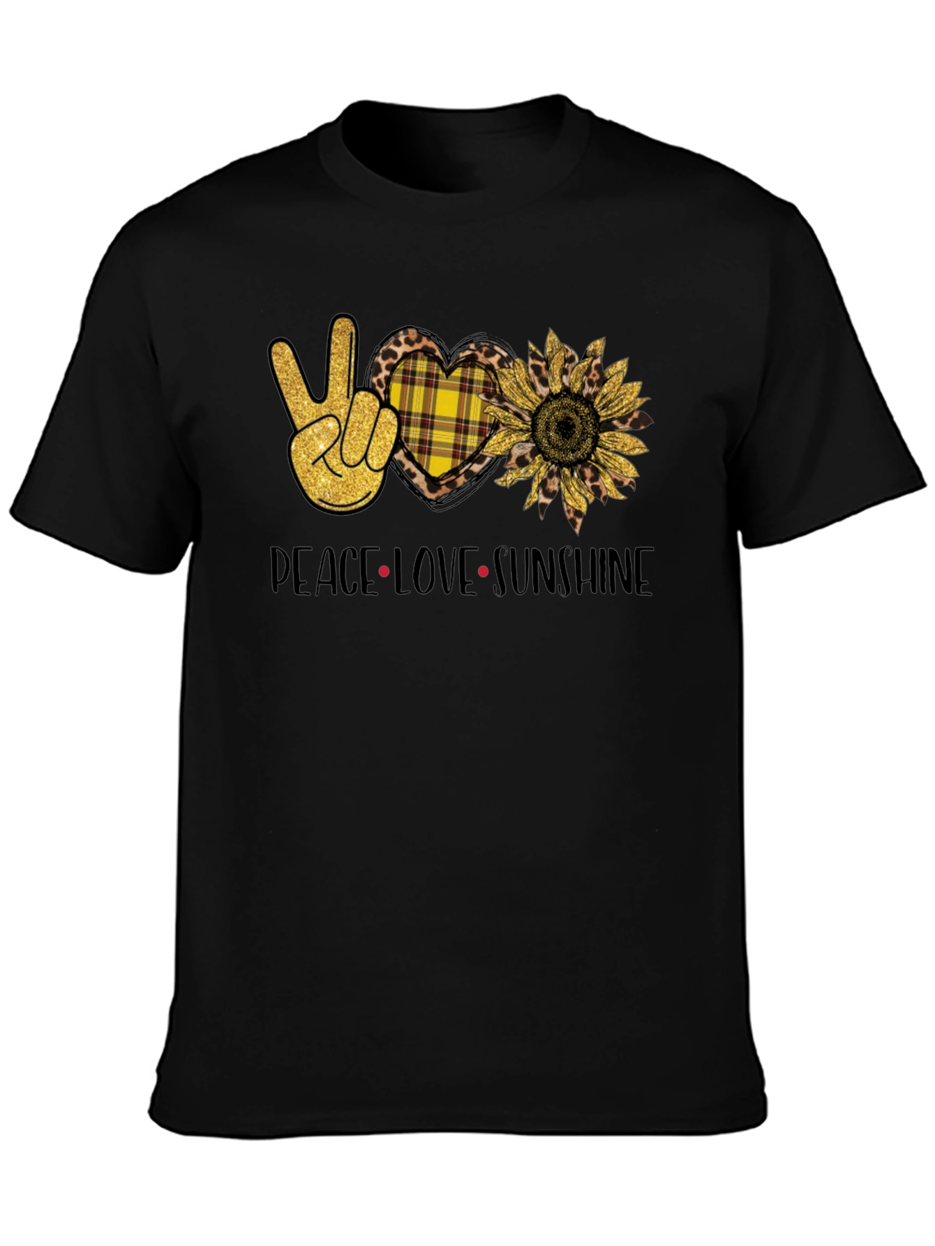 Peace Love Sunshine Graphic T-Shirt
