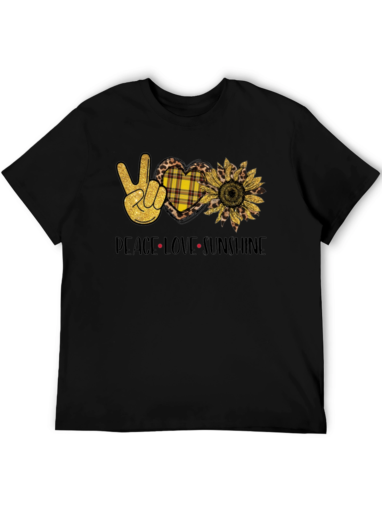 Peace Love Sunshine Graphic T-Shirt