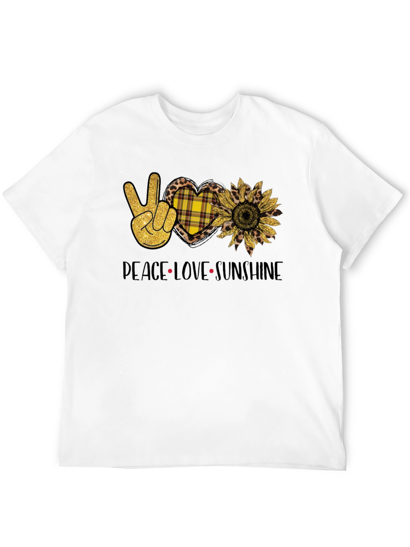 Peace Love Sunshine Graphic T-Shirt