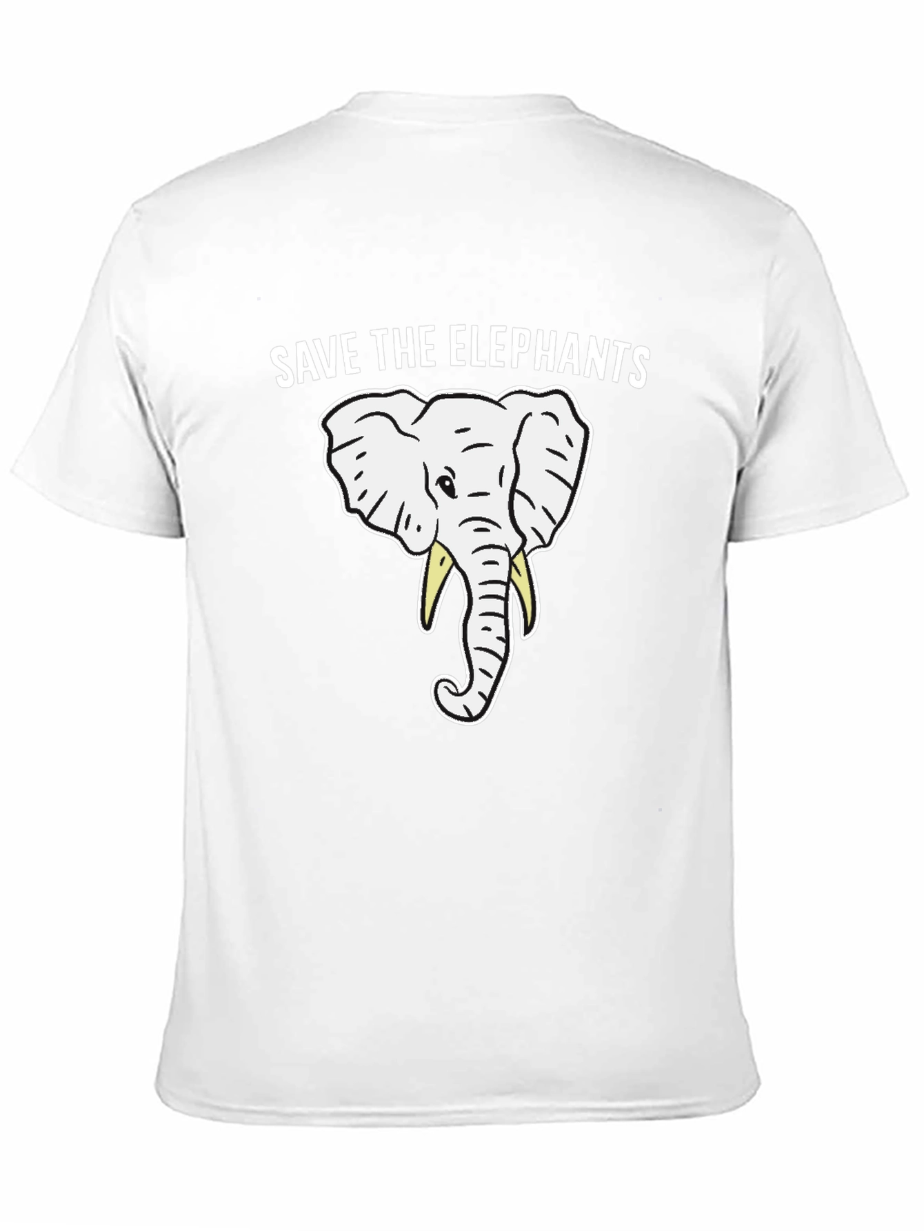 Save the Elephants Black T-Shirt