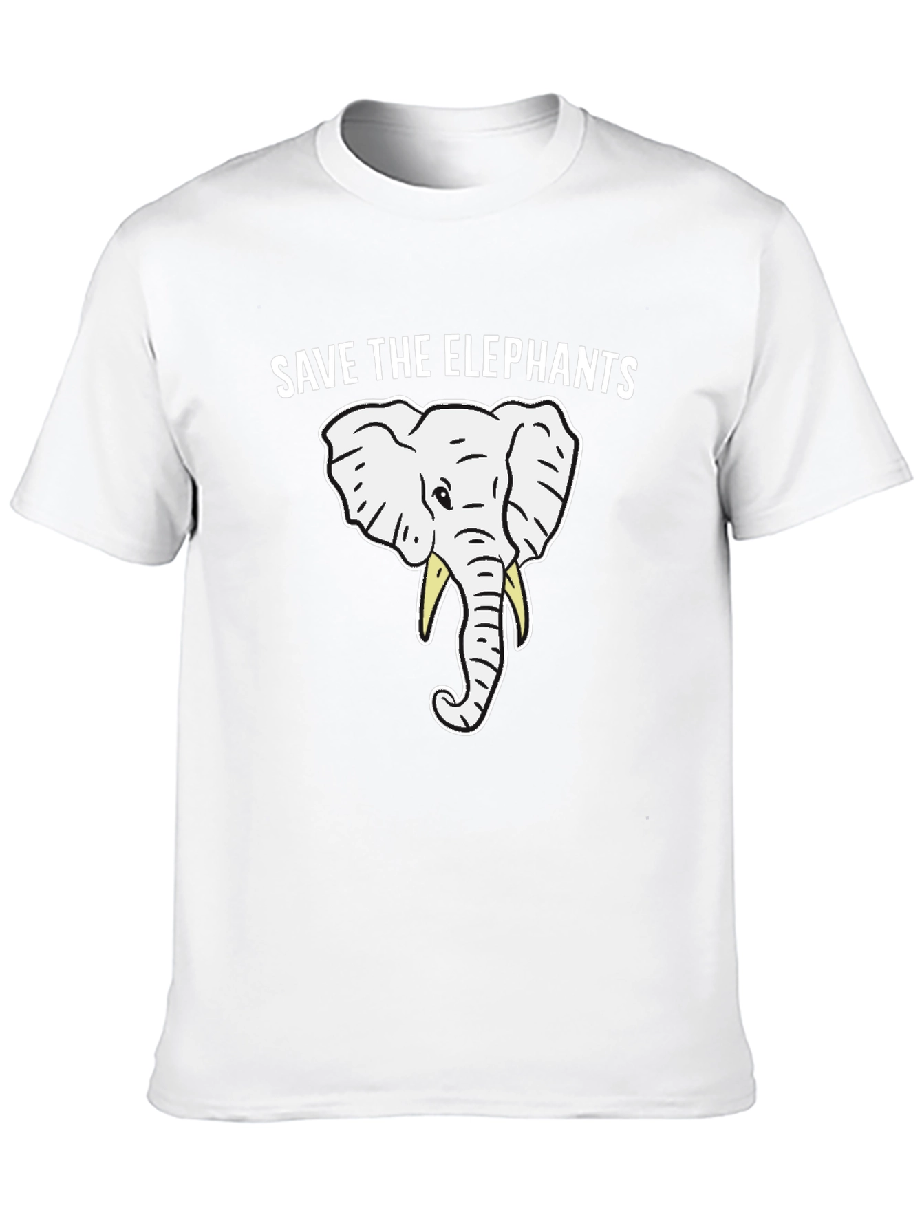 Save the Elephants Black T-Shirt